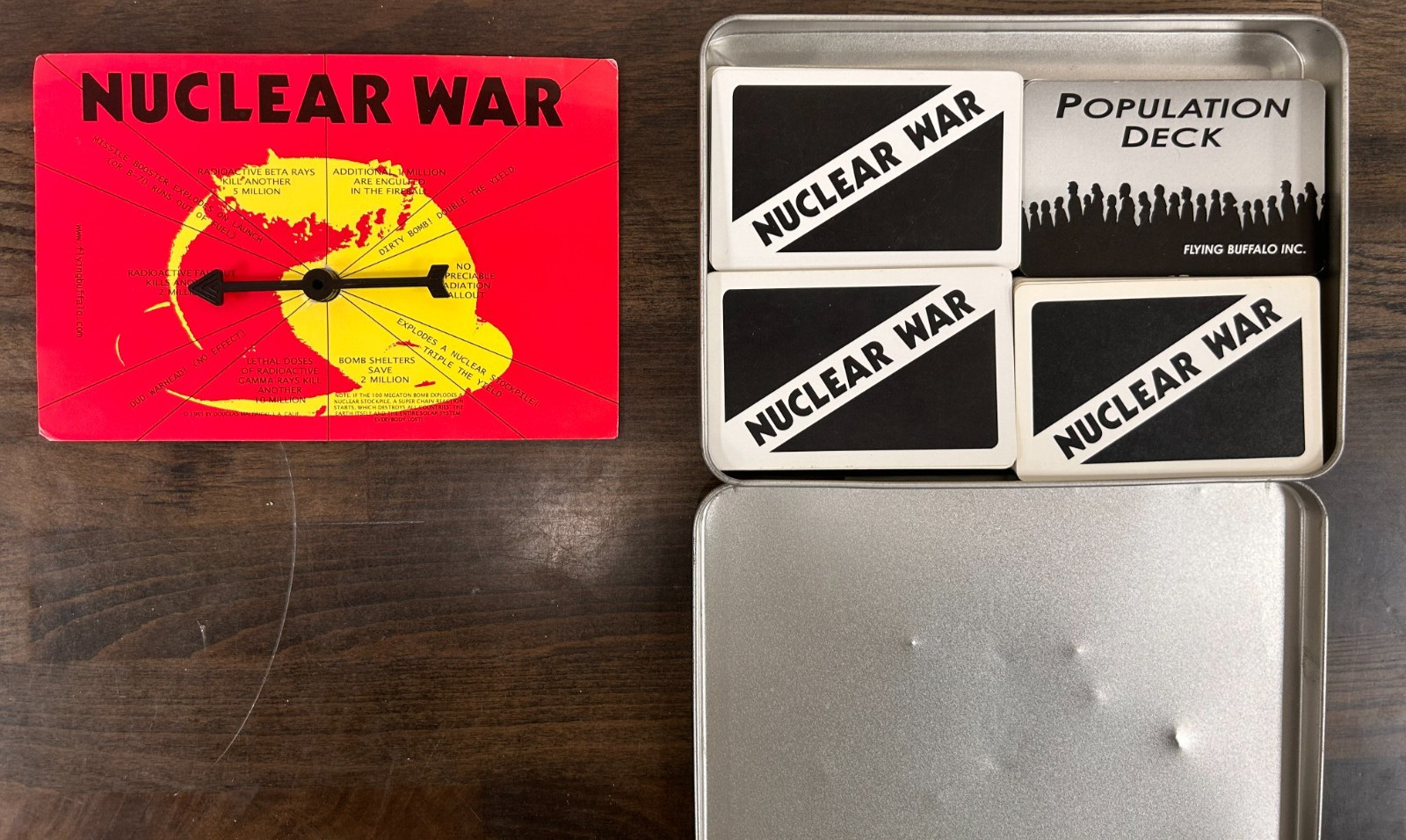 Flying Buffalo – Nuclear War 40th Anniversary Edition (#351/1000) – COMPLETE!