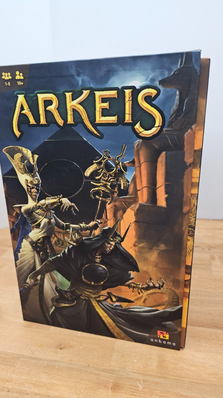 Ankama Arkeis Adventure Ancient Egypt Board Game Miniatures 1-5 Players