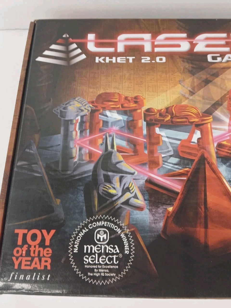 Laser Khet 2.0 Strategy Board Game Mensa Select Tested
