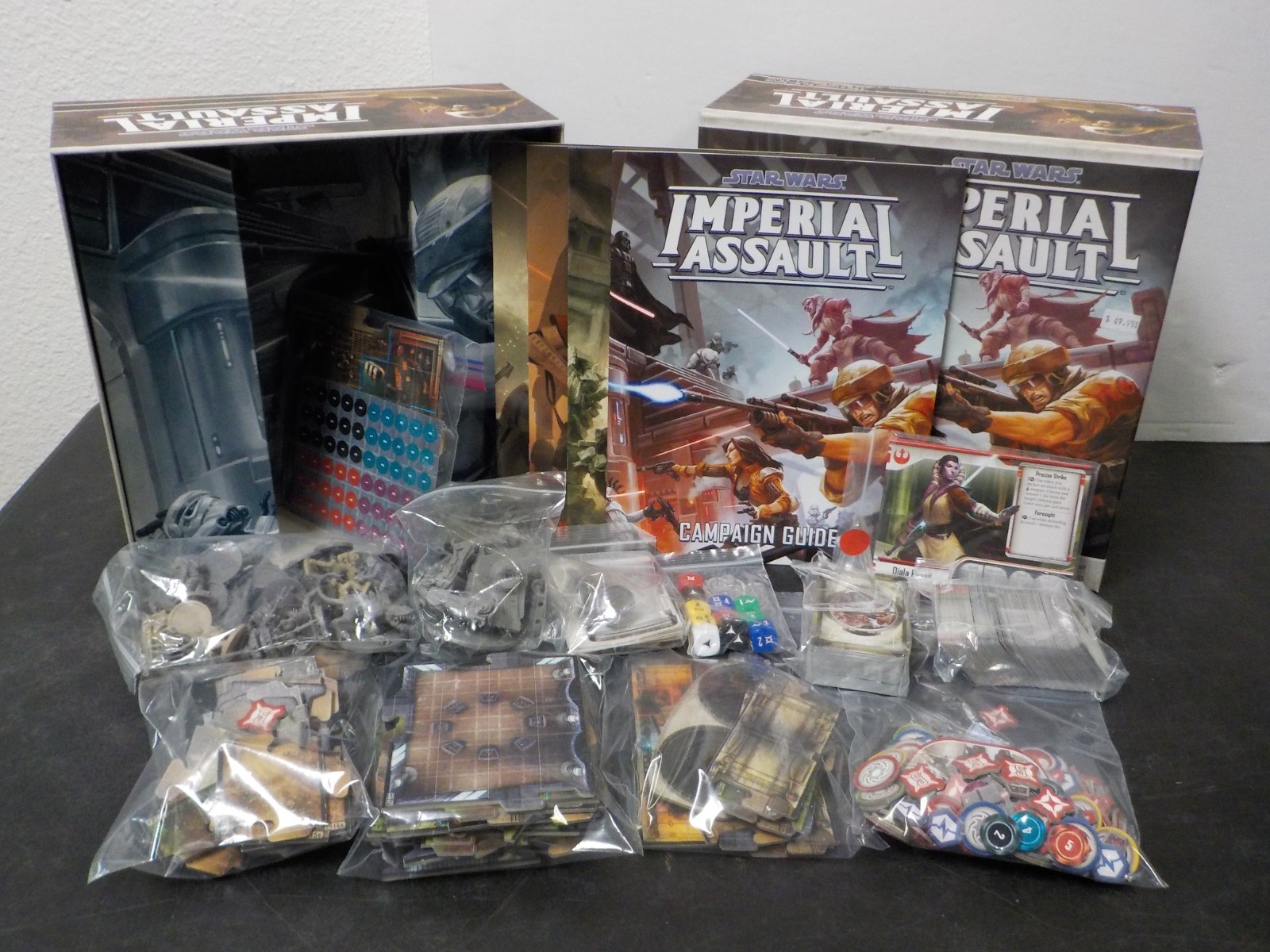 G1219 Star Wars: Imperial Assault Board Game Core Set used complete