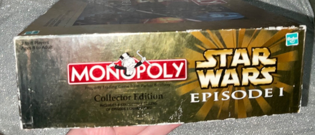 Monopoly Star Wars Episode 1 Collectors Edition Board Game 100% Complete See Pic