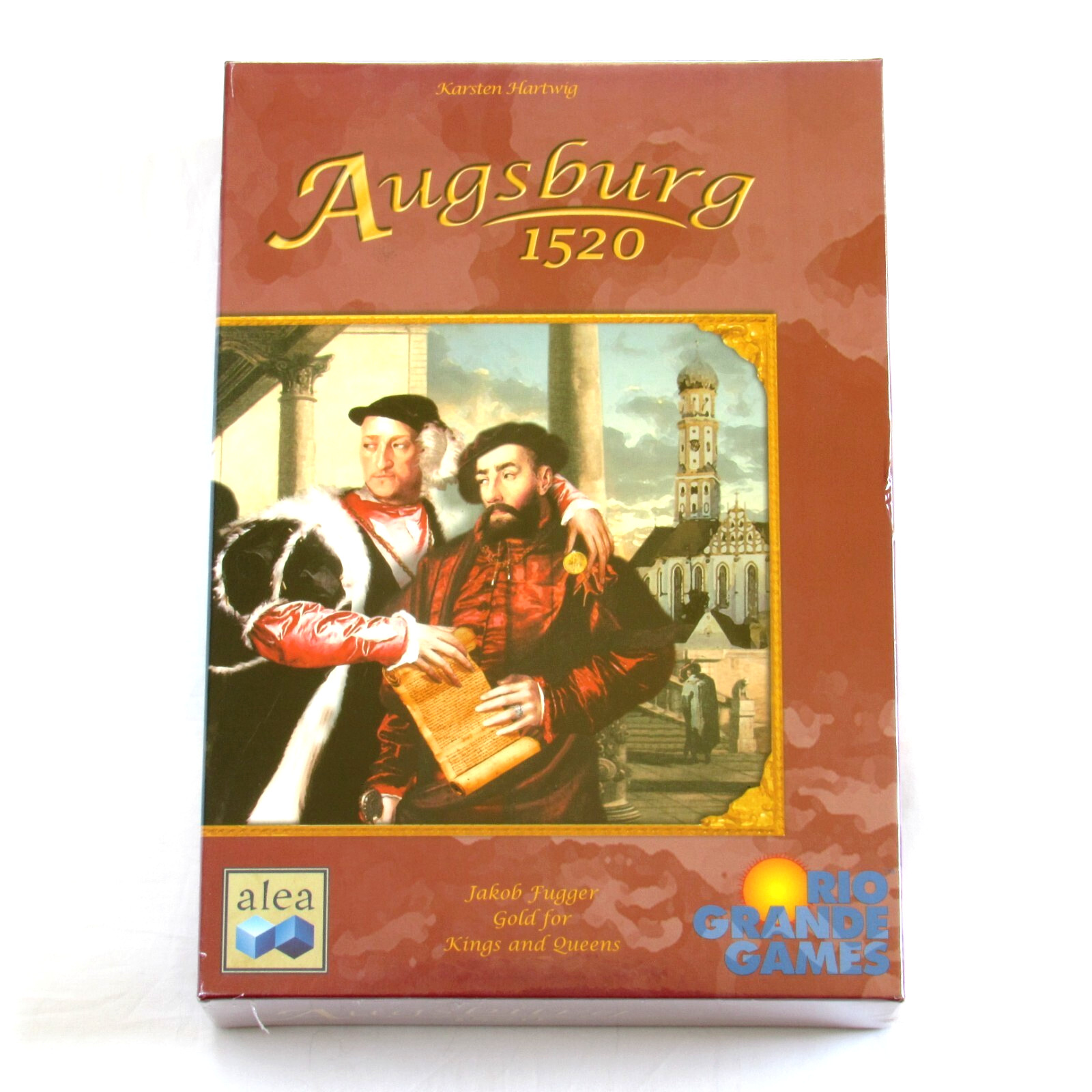 Augsburg 1520 Board Game Rio Grande 2006 Karsten Hartwig New