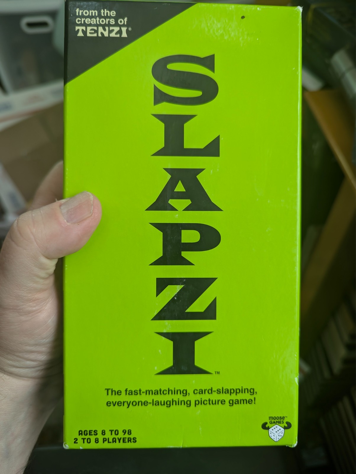 SLAPZI Fast Matching Card Slapping Card Game 100% COMPLETE 2024