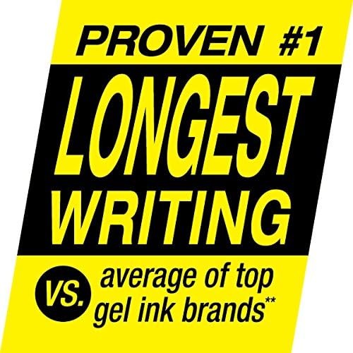 G2 BLACK INK GEL 0.7MM REFILL Premium Fine Point Smooth Vibrant Quick Dry 2 Pack