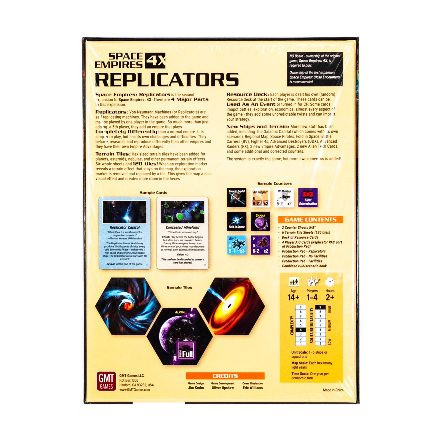 GMT Space Empires – Replicators Expansion (2nd) Box SW (New)