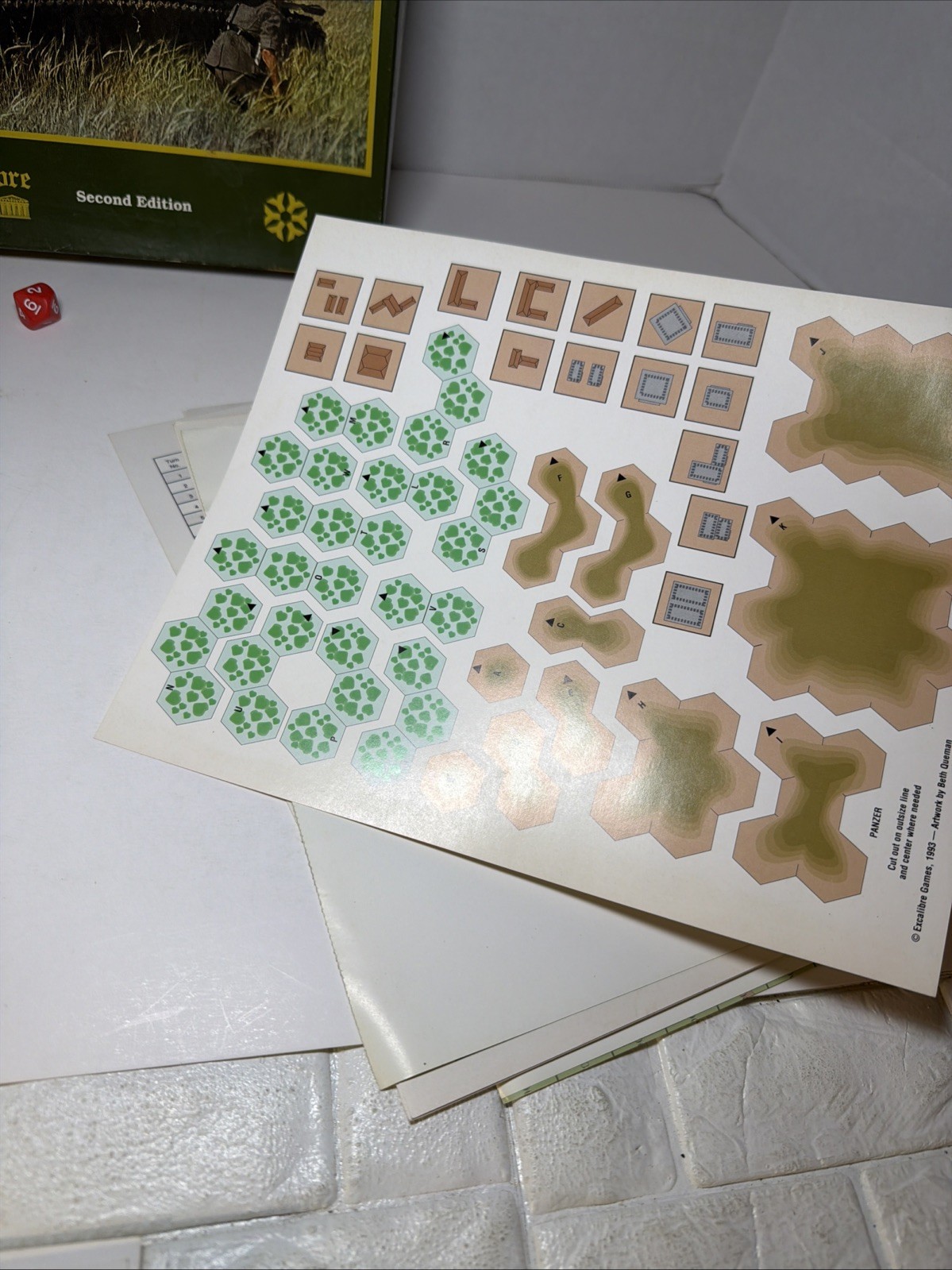 Excalibre Games PANZER 1941-1945 Armored Combat on the Eastern Front VGC See Pic