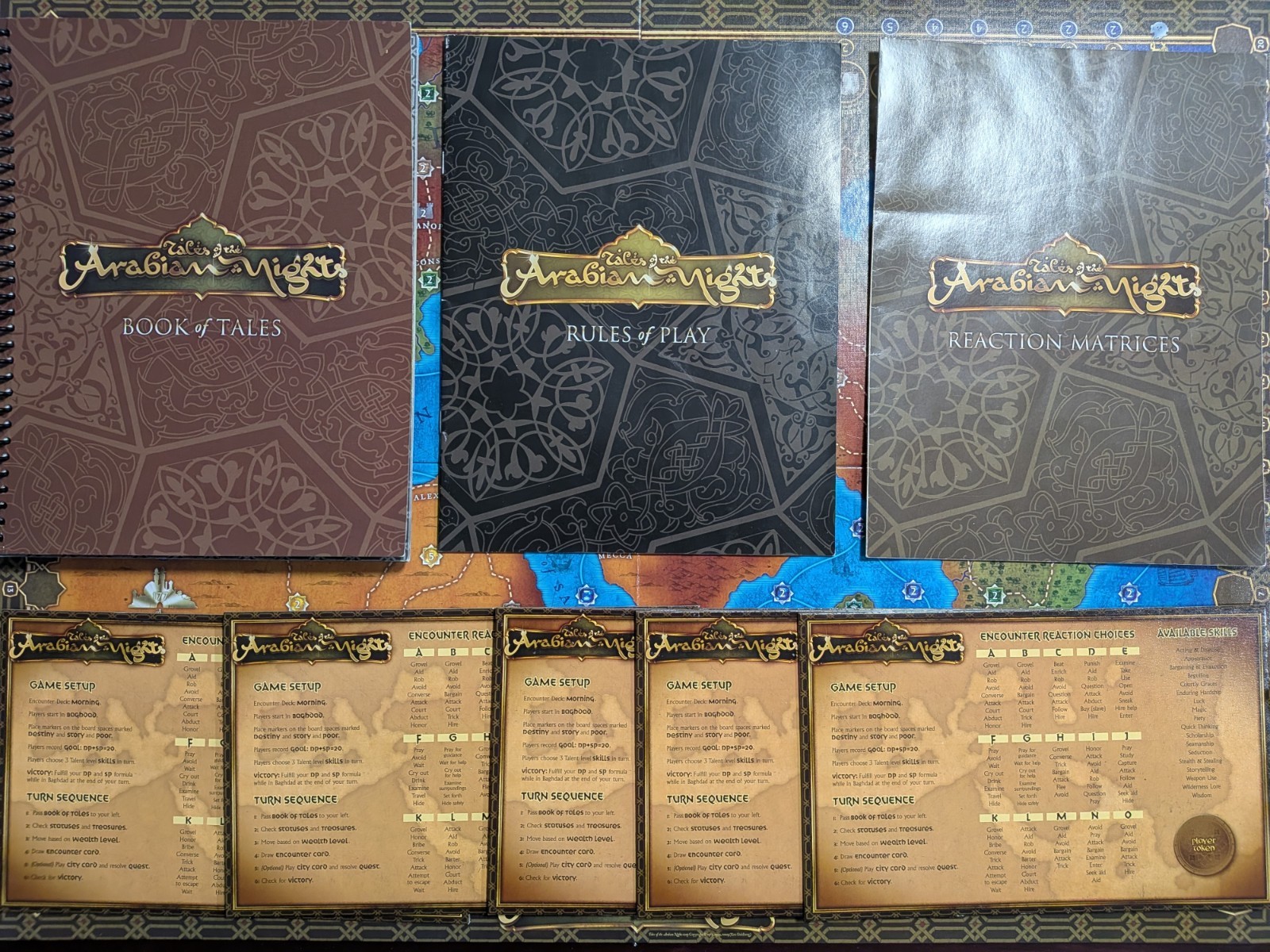 Z-Man Games Tales of the Arabian Nights Storytelling Board Game – ZMGO7031
