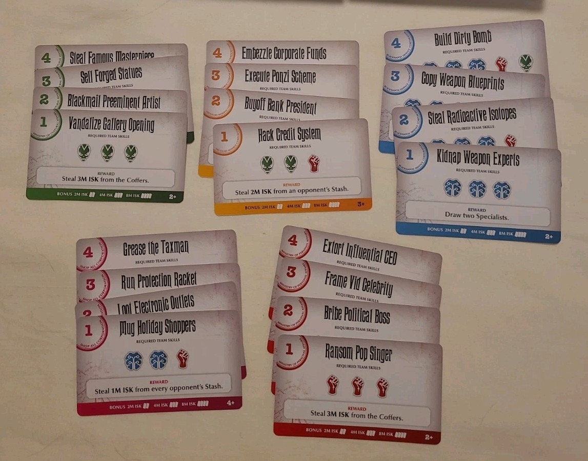Grifters Card Game Indie Boards & Cards Dystopian Universe Hand Building Game