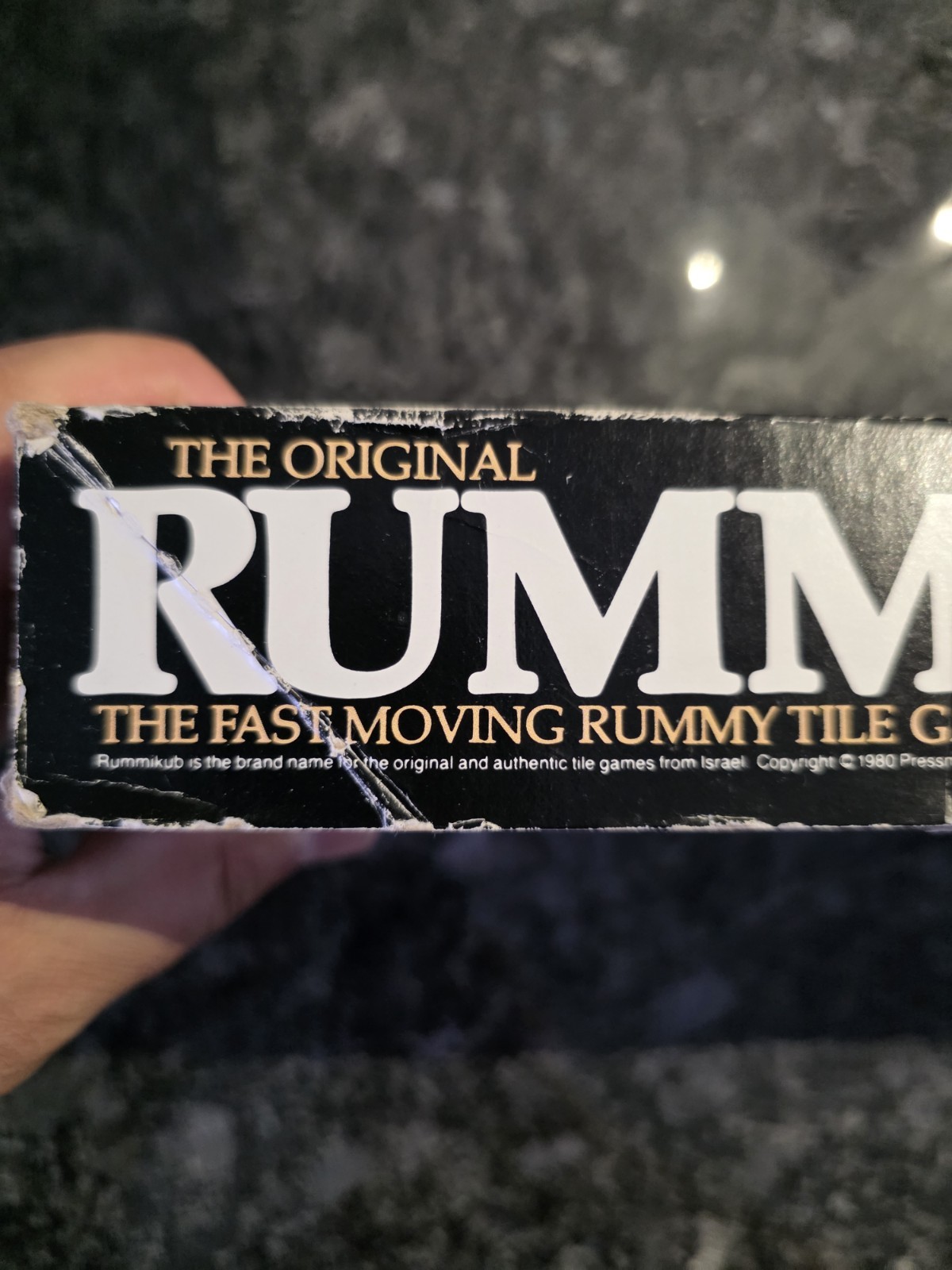 The Original Rummikub, 1980, The Fast Moving Rummy Tile Game, 100% Complete