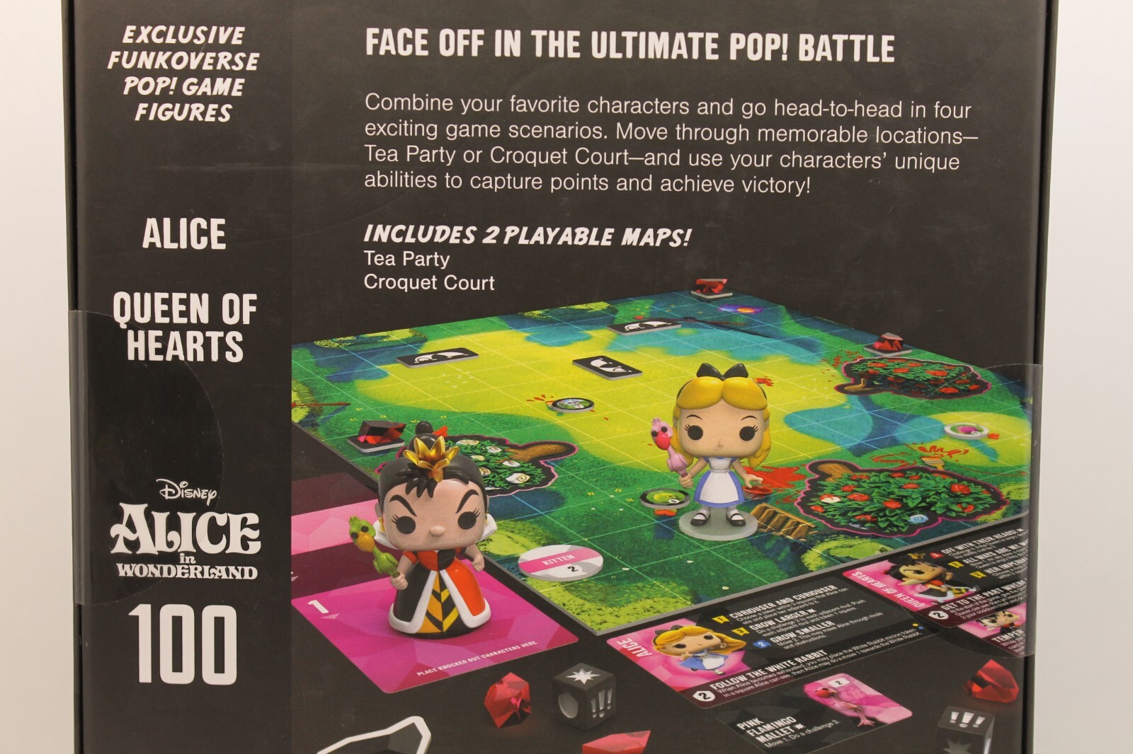 NEW Funkoverse Disney Alice in Wonderland Strategy Game Funko Pop! Figures 10+