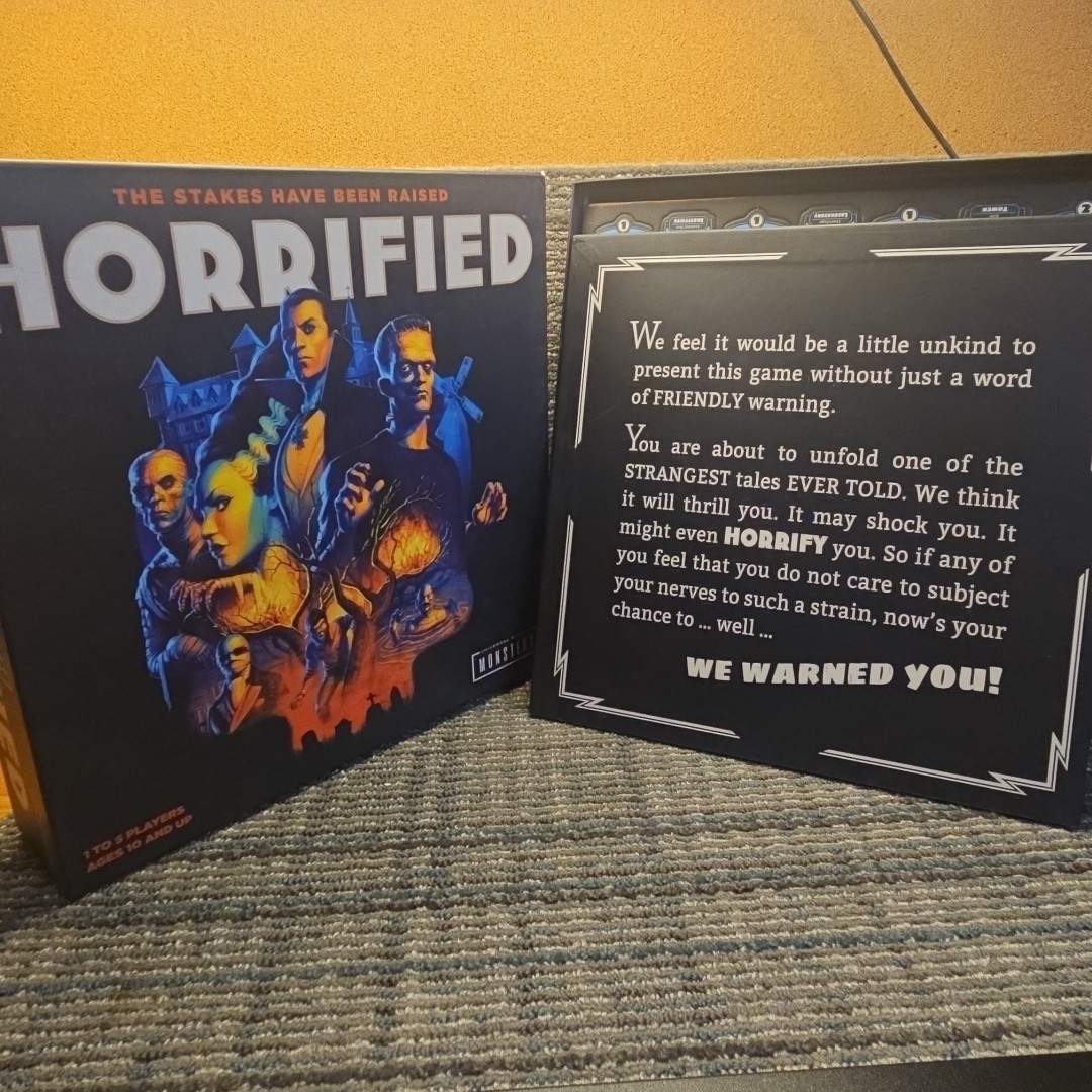 Horrified Board Game 2019 Ravensburg Unsealed