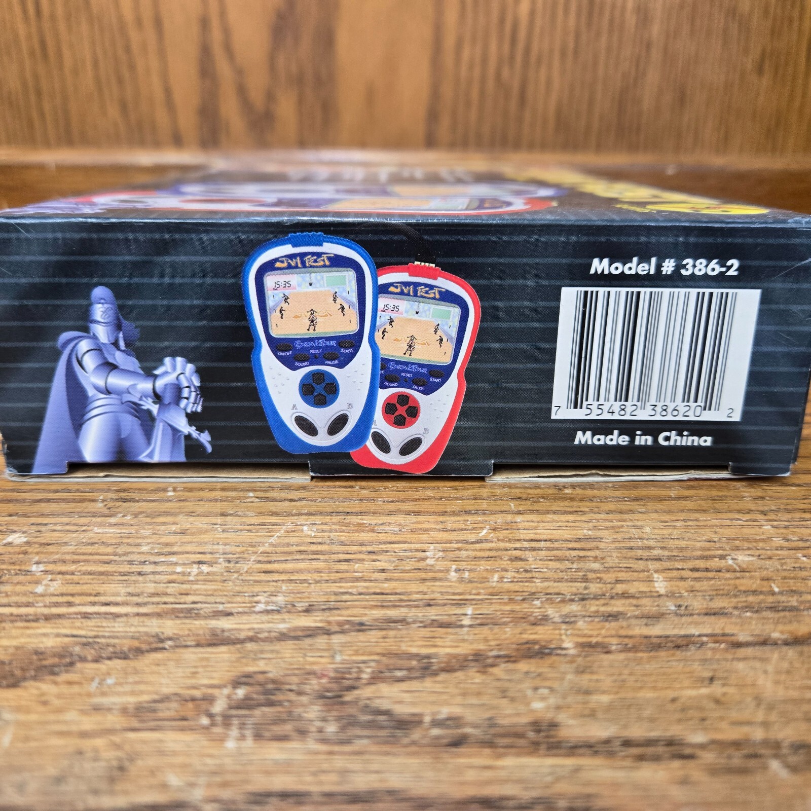 Excalibur Double Play Handheld Electronic Basketball Game Brand New