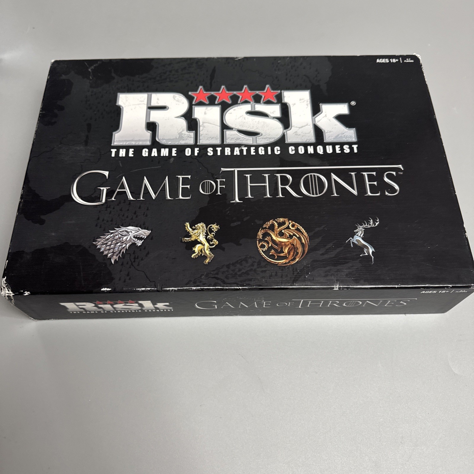 RISK: Game of Thrones Strategy Board Game 100% Complete 2015 Great Condition