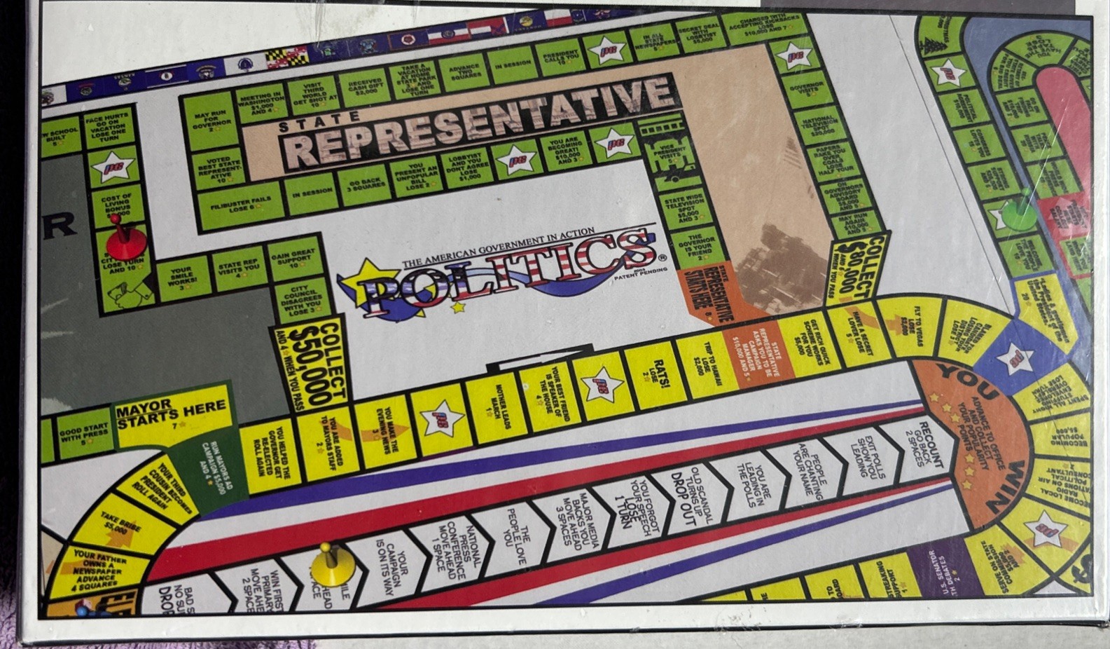 POLITICS – The American Government In Action game 2004 Charles Smaltz SEALED!