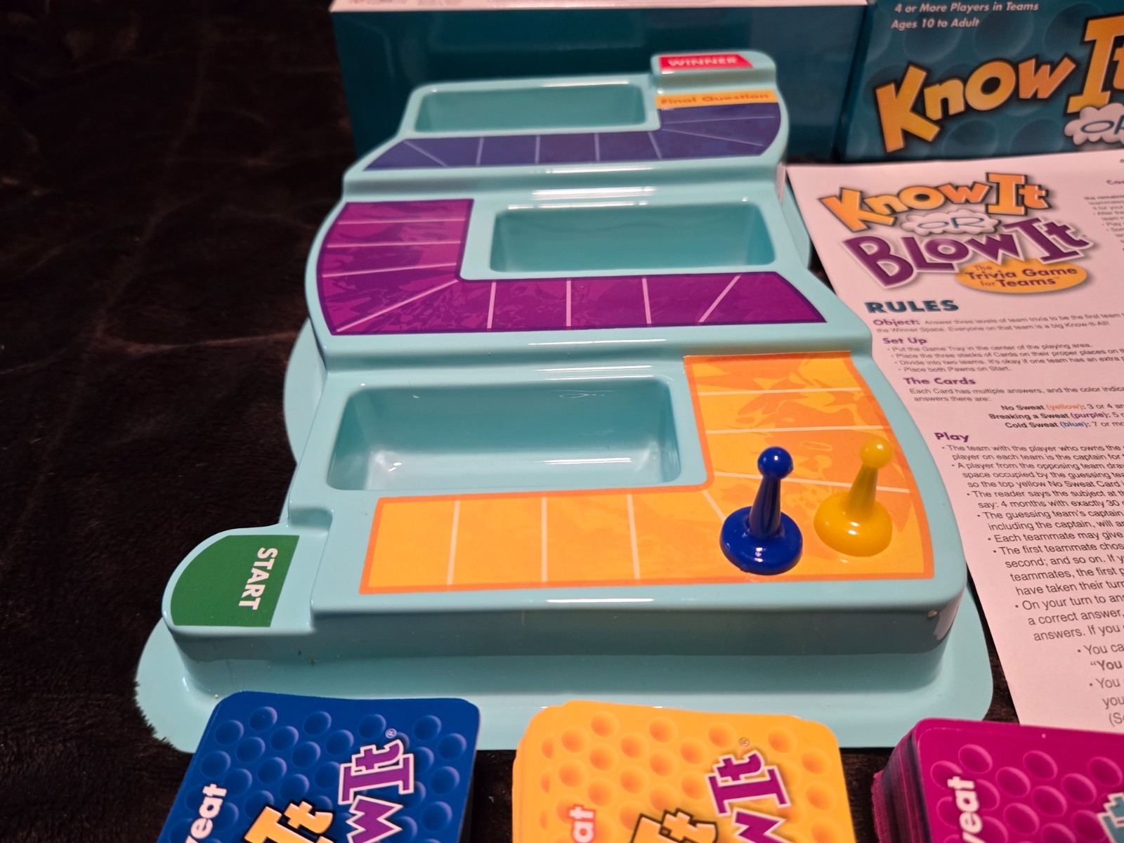Know It or Blow It Game-Patch Products 2013 Party Game-100% COMPLETE