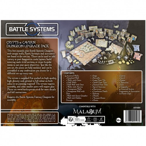 Crypts and Caverns – Dungeon Upgrade Pack – English