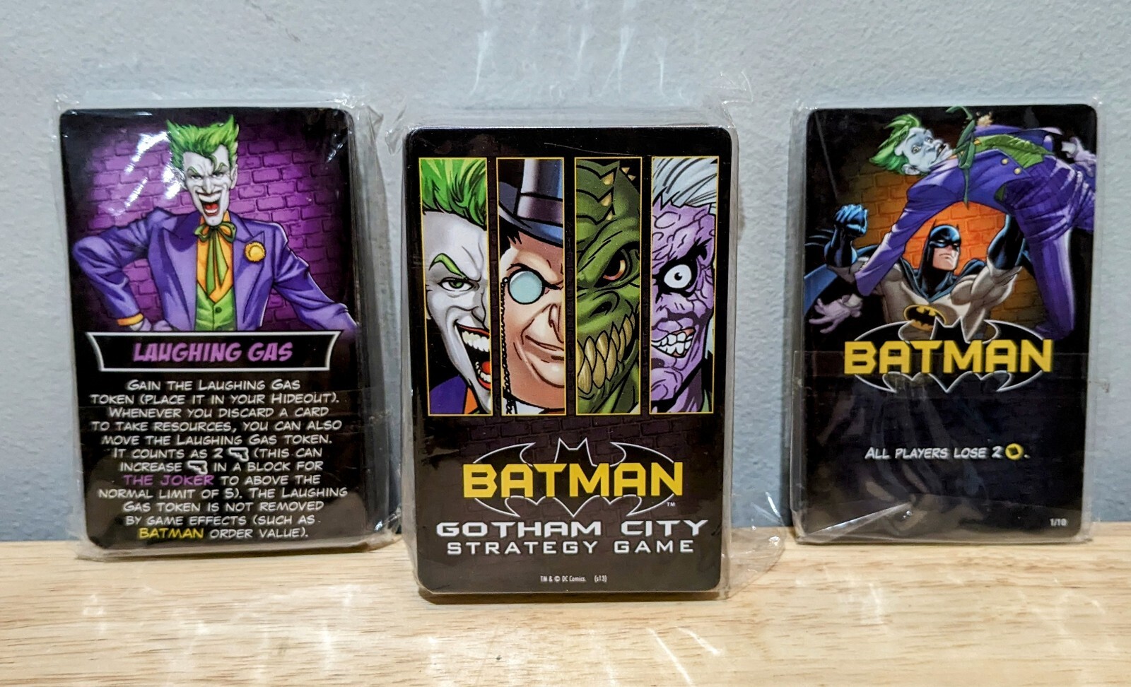 Batman Gotham City Strategy Game 100 Replacement Batman Cards DC Comics Heroclix