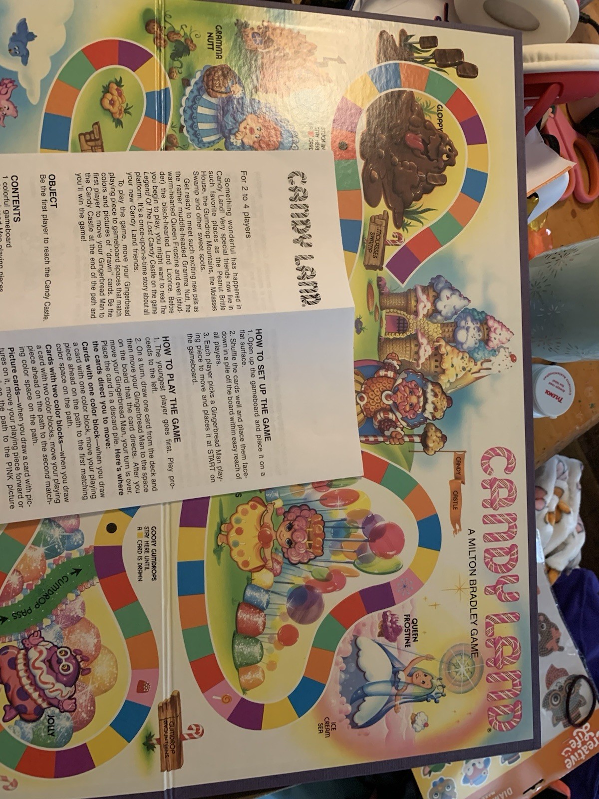 Milton Bradley Candy Land Vintage Complete Board Game Ages 3-6, 2+ Players