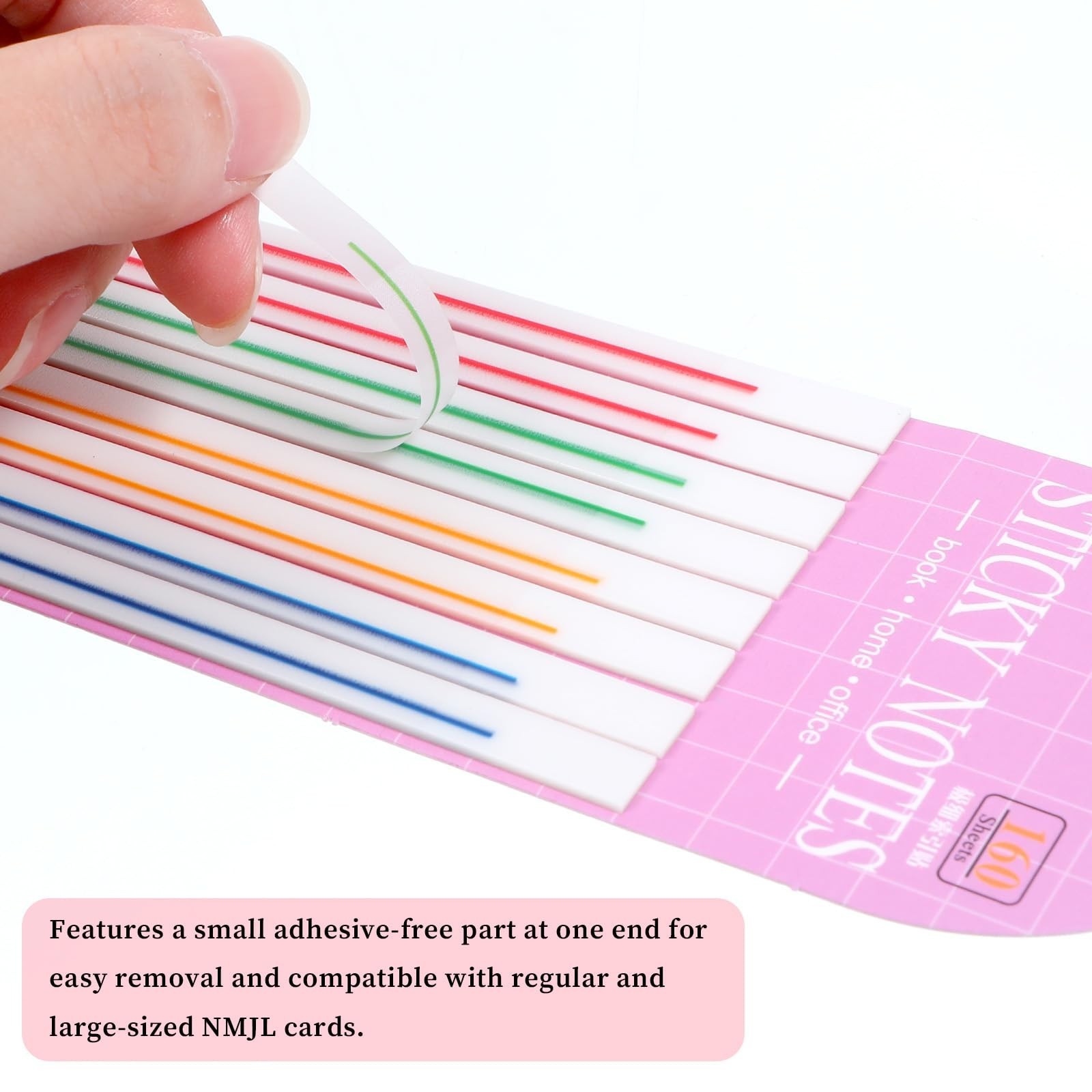 640 Pcs Mahjong Line Finder Notes, Mahjong Line Highlighter Stripe, for Playe…