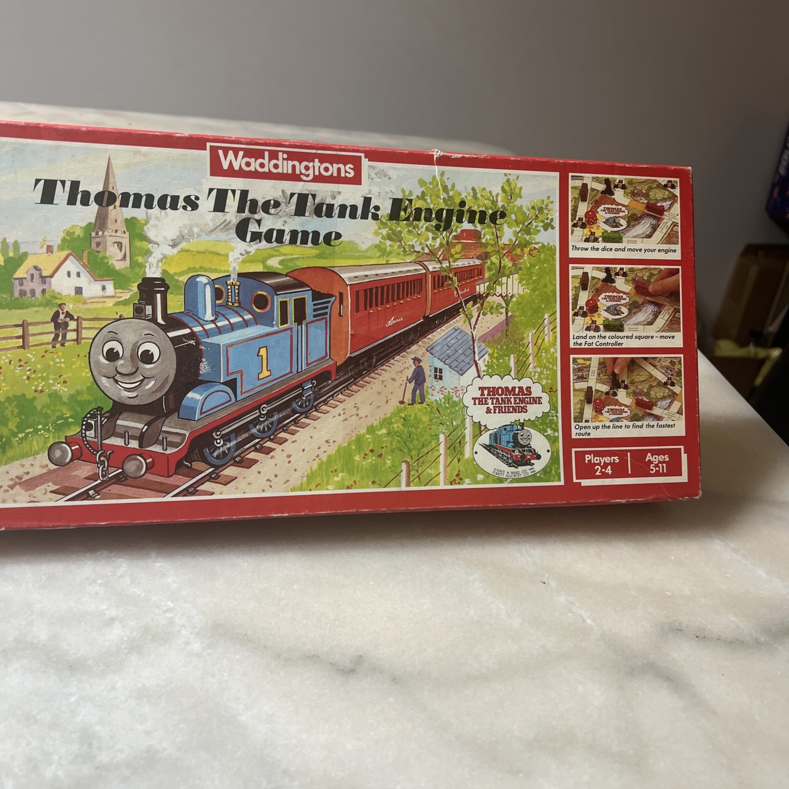 Vintage Thomas the Tank Engine Board Game 1986 Croner Australia