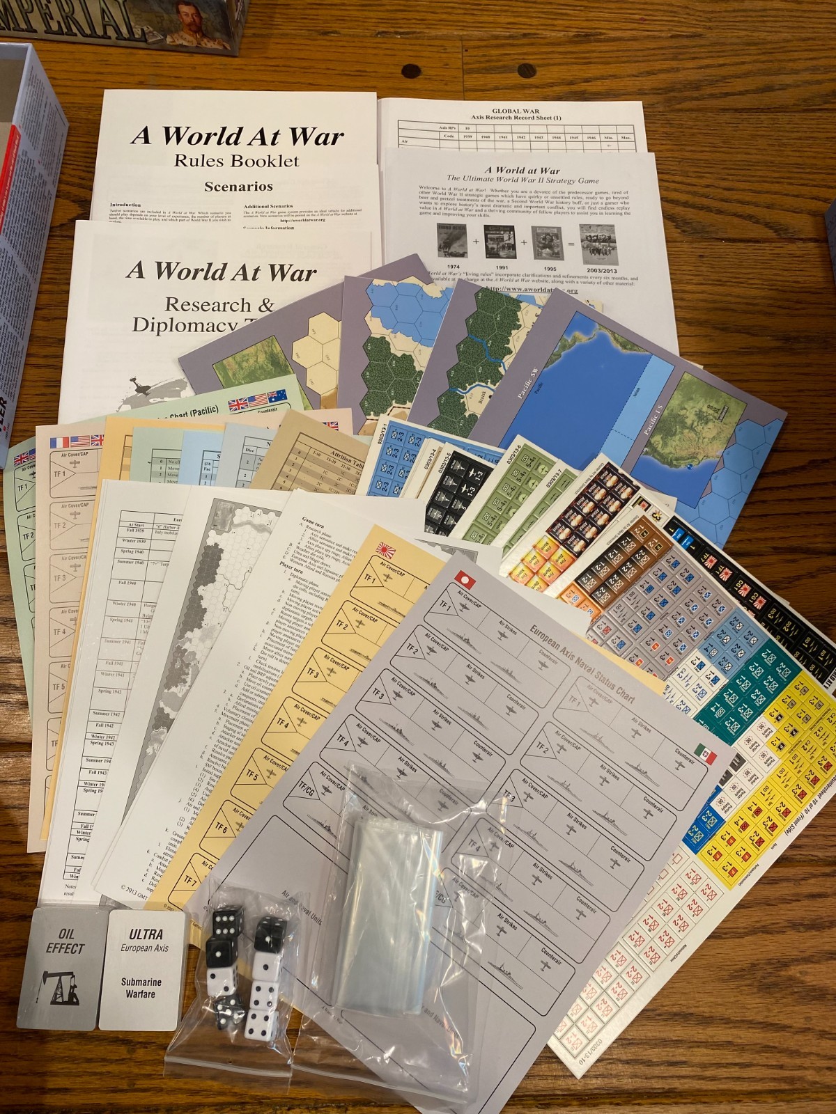 A World at War: Second World War in Europe and The Pacific | GMT Games, New