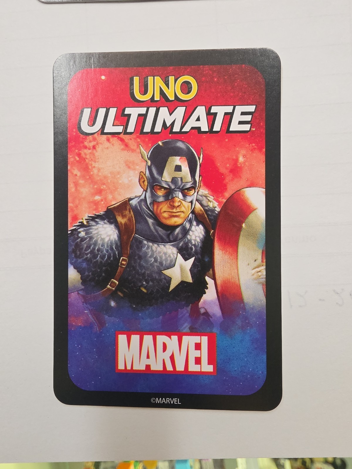 Marvel Card Game UNO Ultimate Marvel – 2023 4 Chase Foil Cards