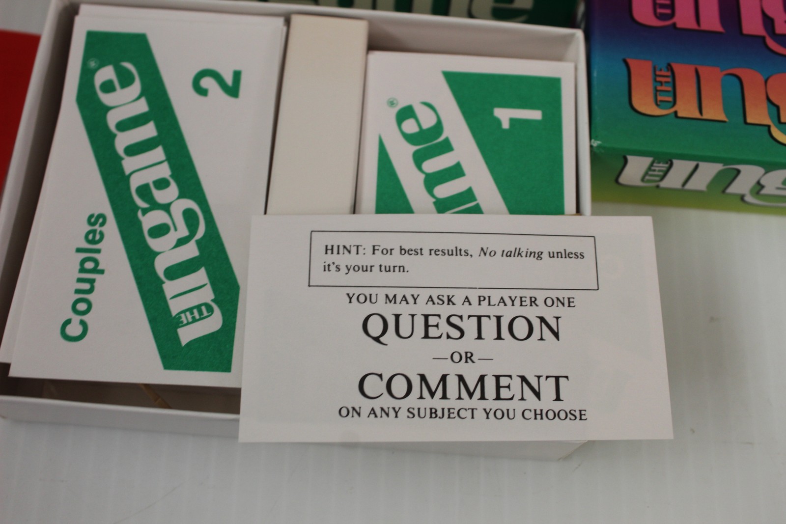 The Ungame Couples Version – Self Expression Communication Board Game by Talicor