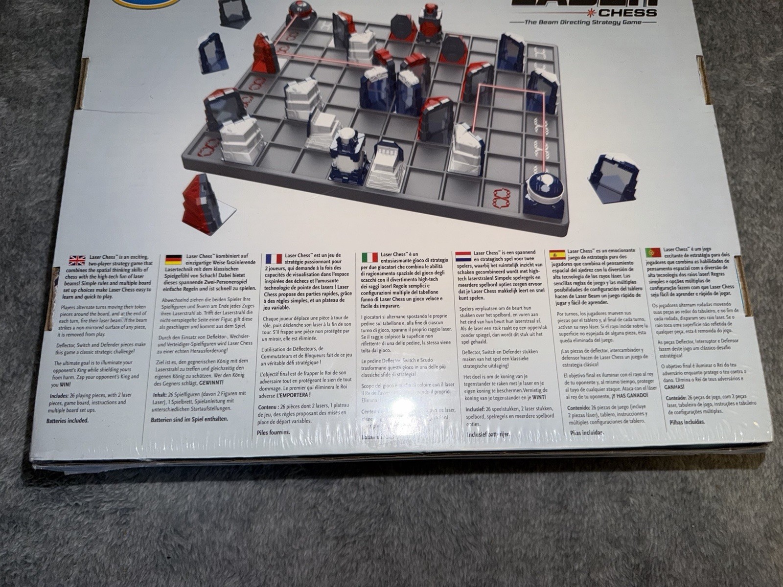 Thinkfun Laser Chess The Beam Directing Strategy Game New Sealed