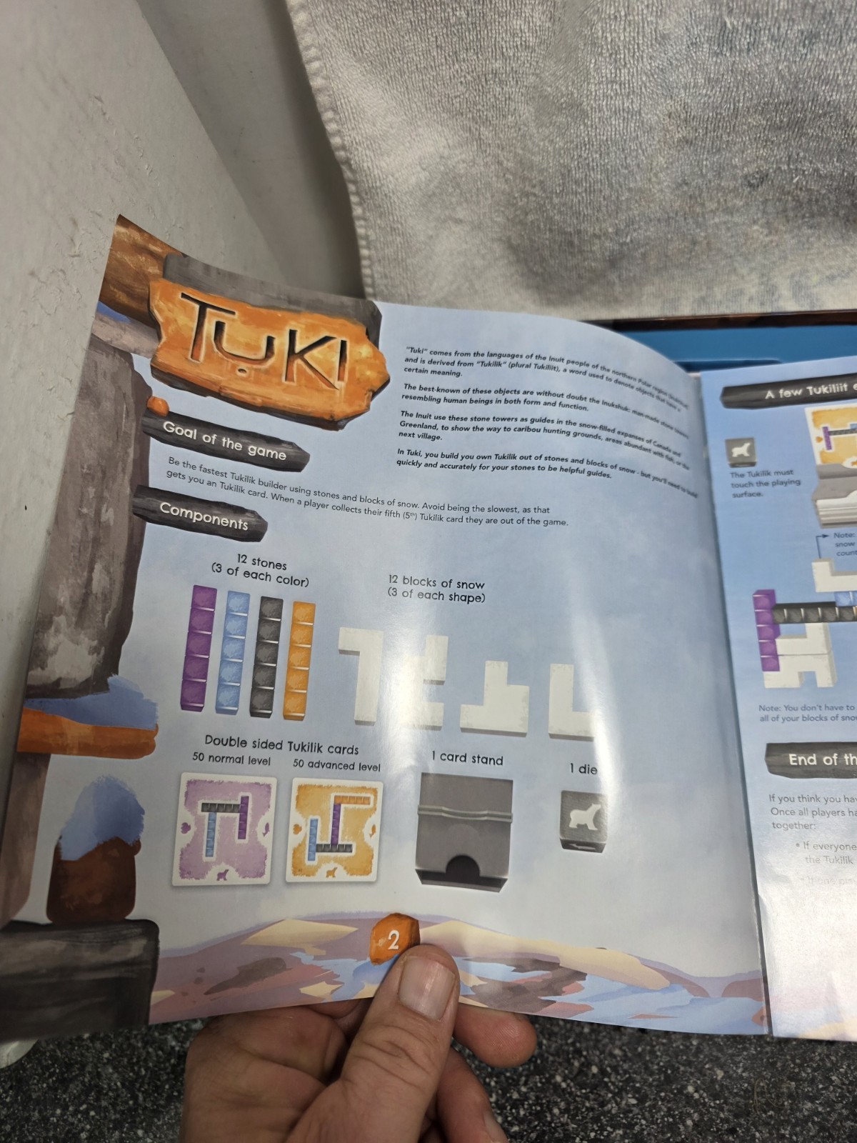2019 “Tuki” By Next Move Games Block Board Game (Complete)