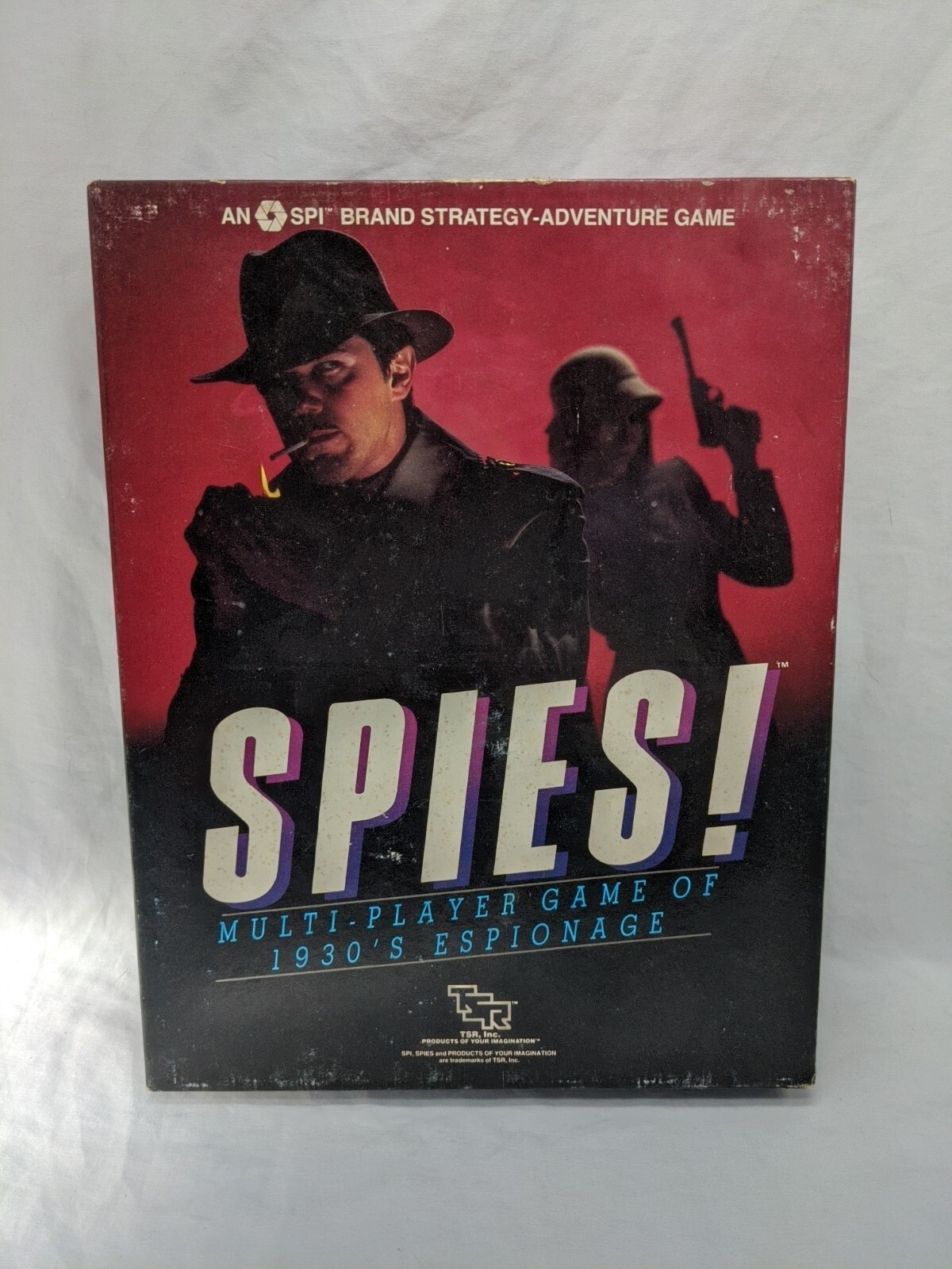 Vintage TSR Spies! Multi-Player Game Of 1930s Espionage Board Game