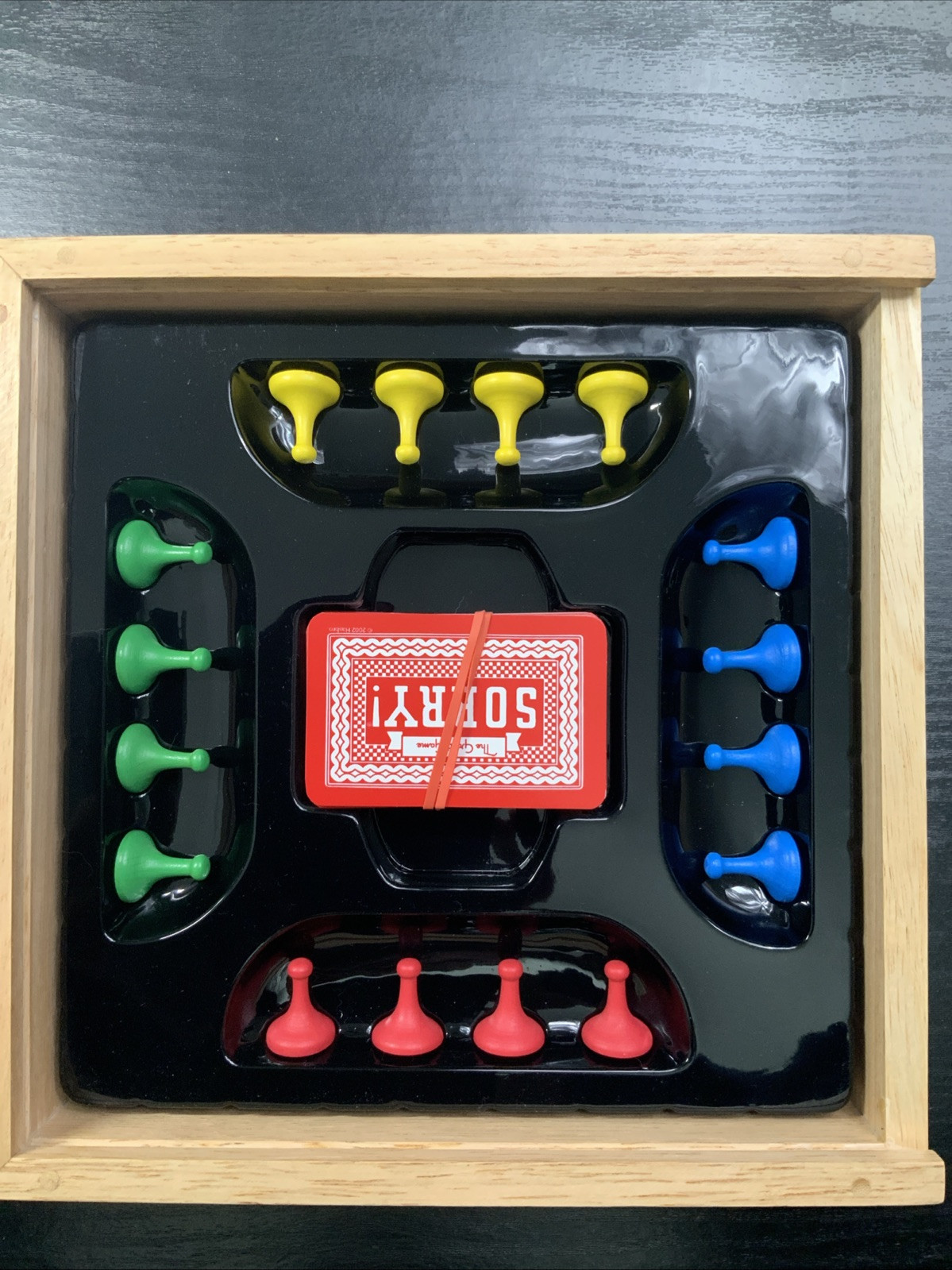 THE GREAT GAME SORRY PARKER BROTHERS TRADEMARK FOR ITS SLIDE PURSUIT GAME