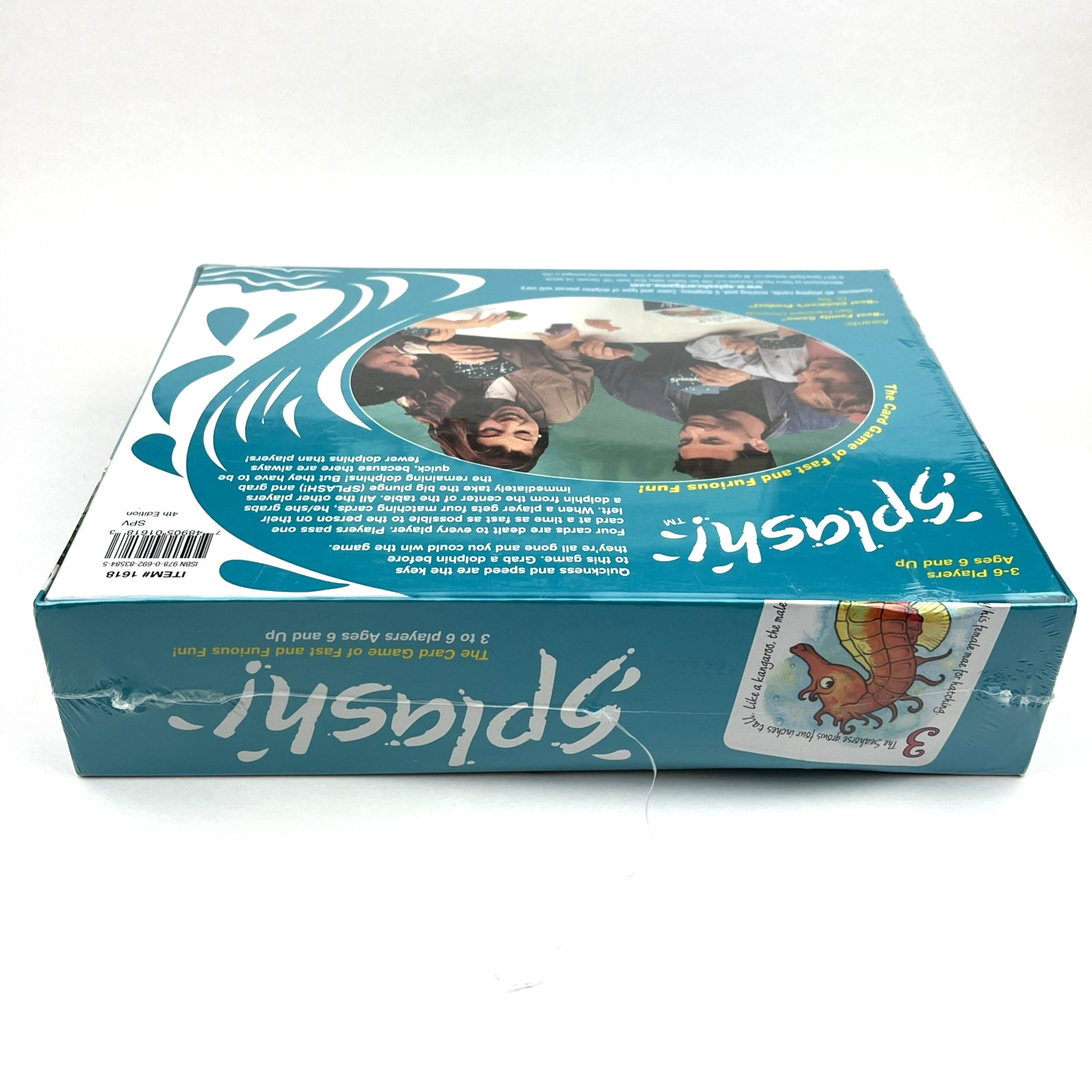 2017 SPLASH! Dolphins Children’s Family Card Game Ages 6+ NEW SEALED Damaged