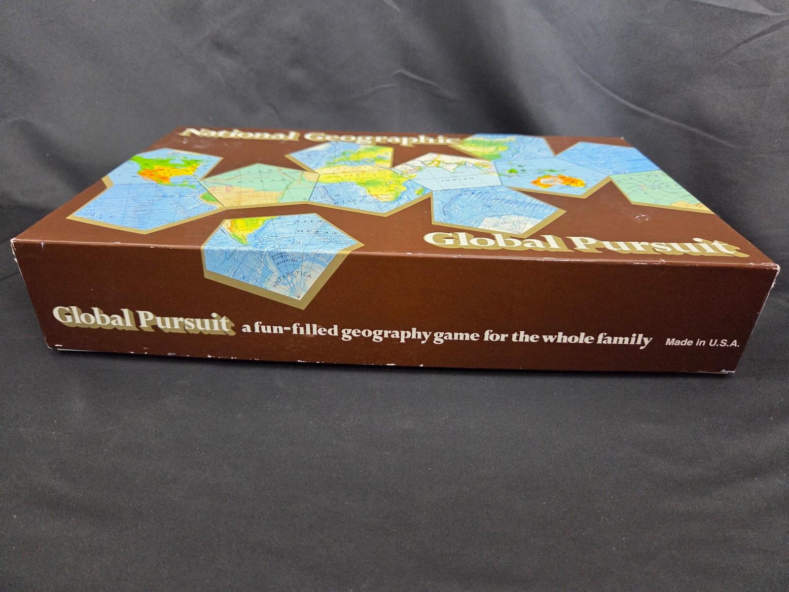 Complete National Geographic Global Pursuit Geography Board Game 1987 USA