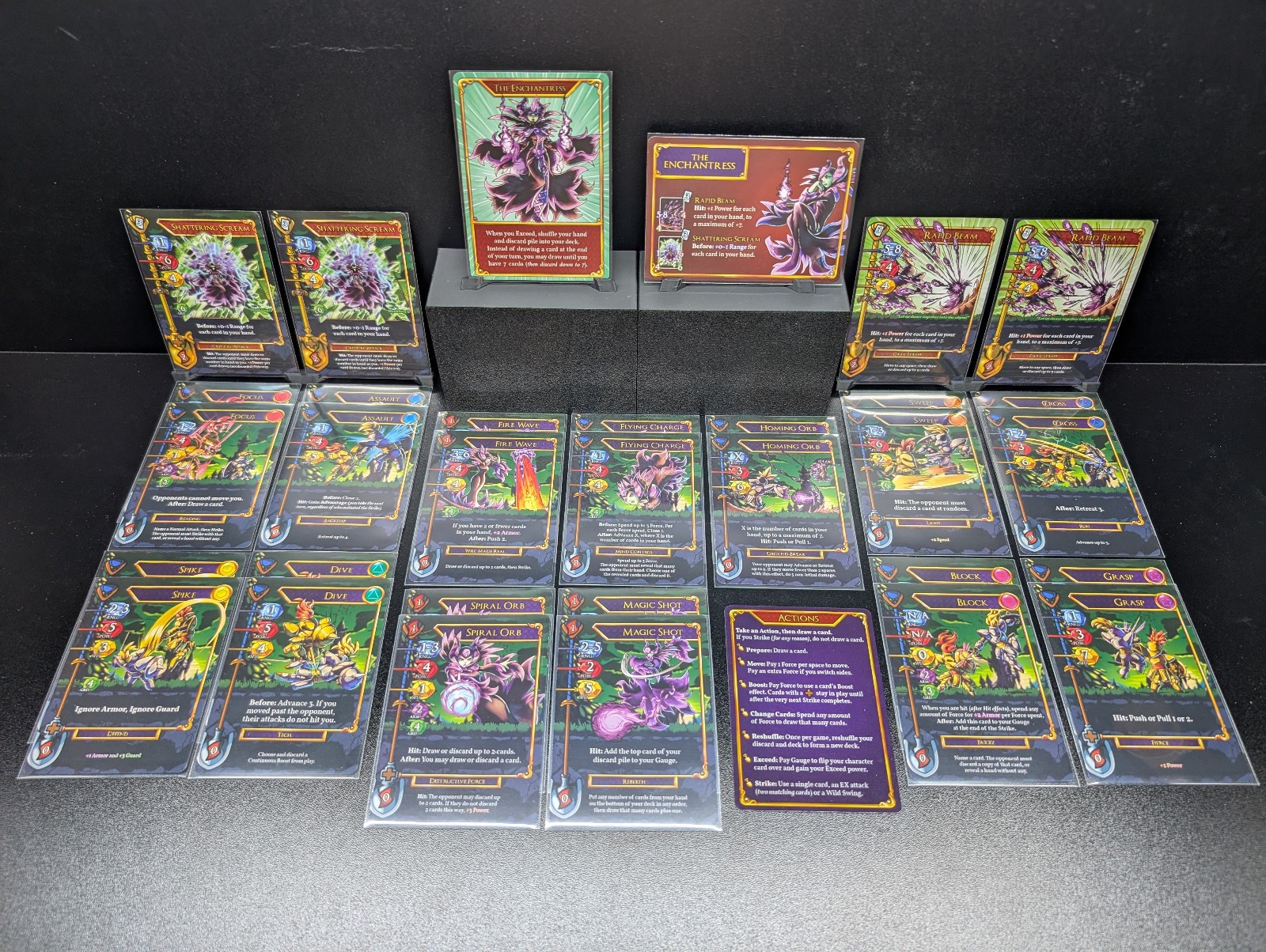 Exceed Fighting System – Shovel Knight Complete – Includes Enchantress & Specter