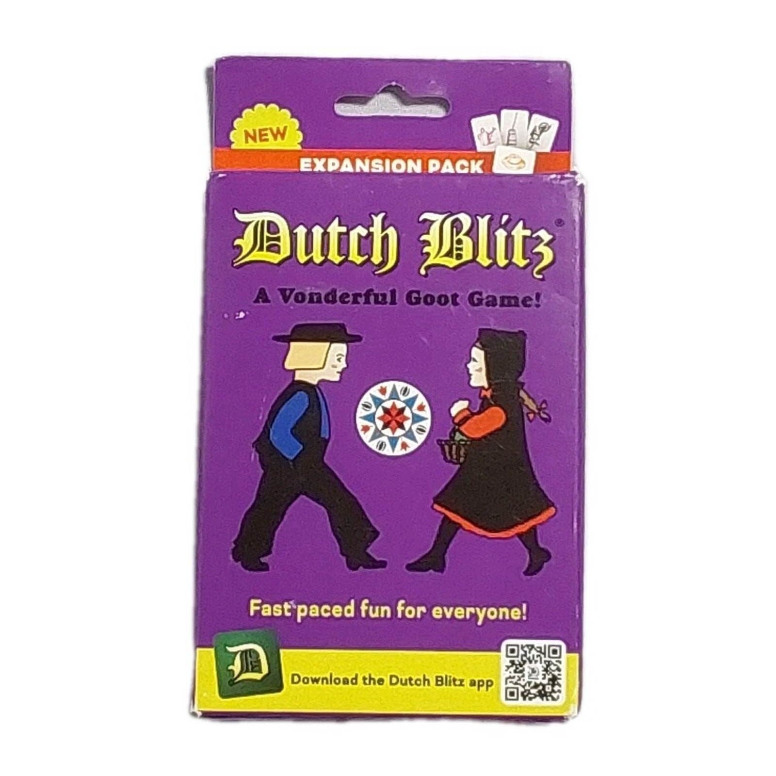 Dutch Blitz-Purple Expansion Pack Contents: 160 Cards & 1 Rule Sheet
