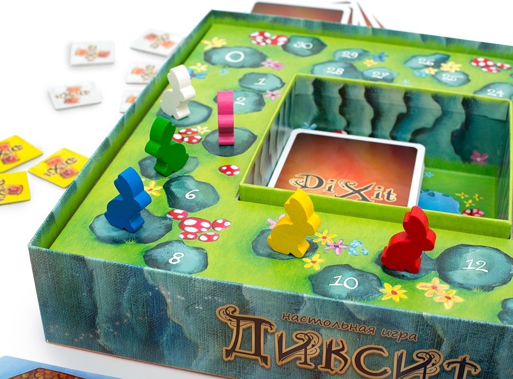 new sealed Диксит DIXIT Russian version storytelling board game Libellud Ages 8+