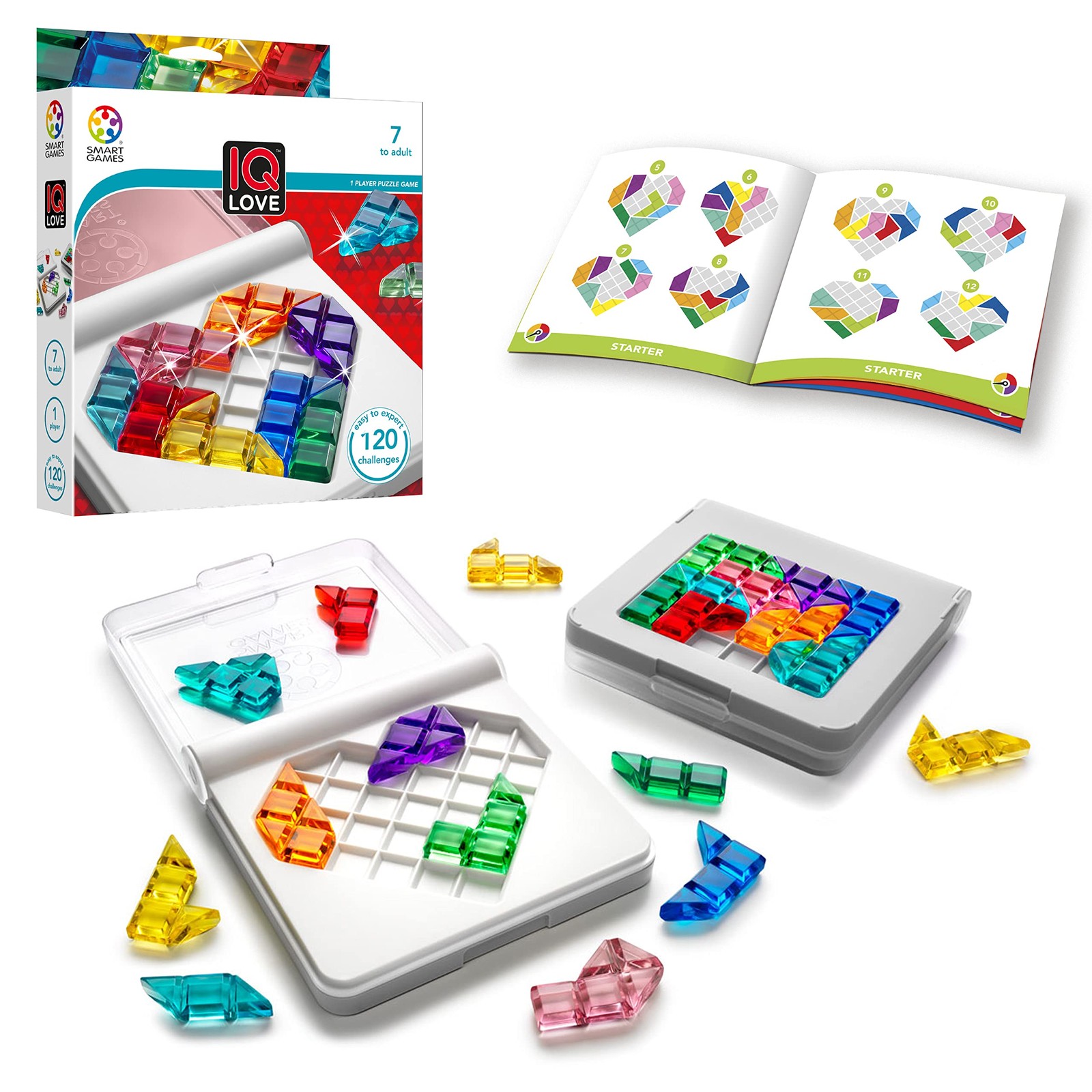 Travel Puzzle Game 120 Challenges Brain Teaser Toy Ages 7+