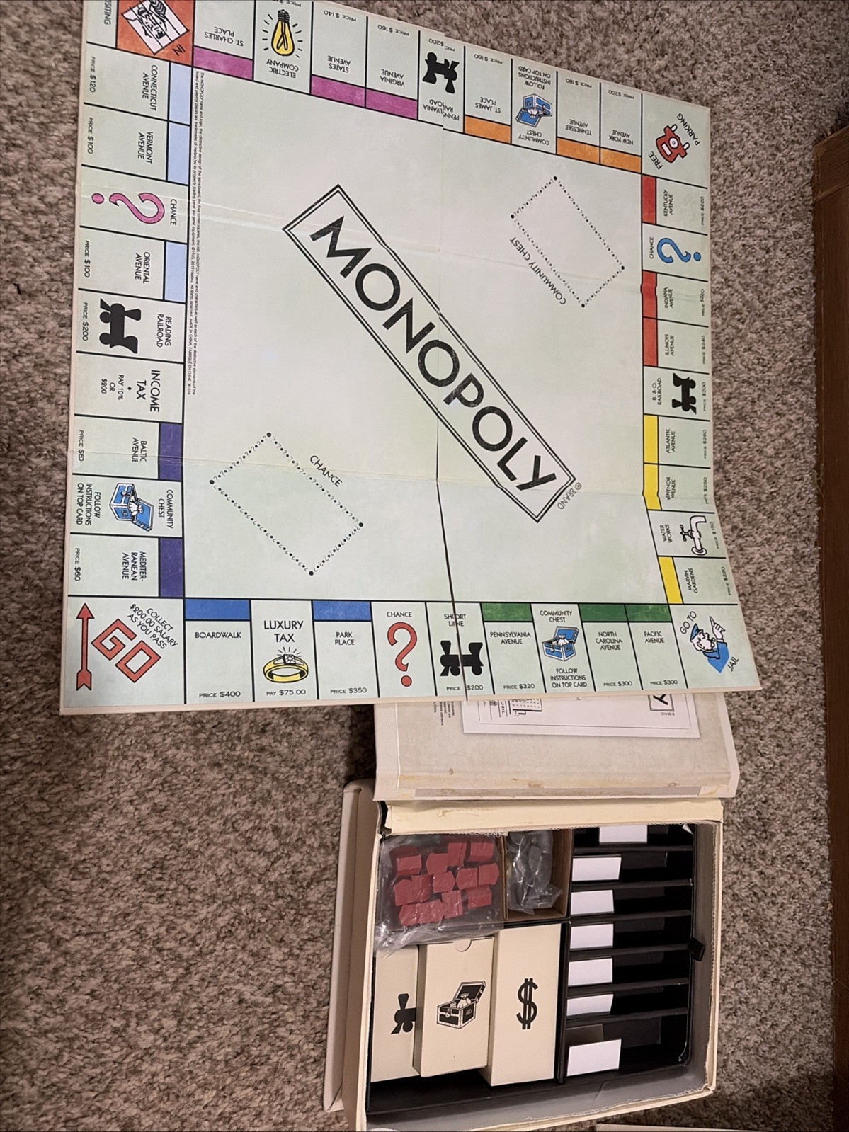 Monopoly Bookshelf Collectors Edition by WS Game Company Board Game