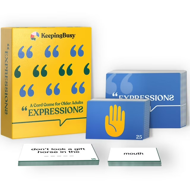 Expressions A Card Game For Older Adults Series 1 Complete