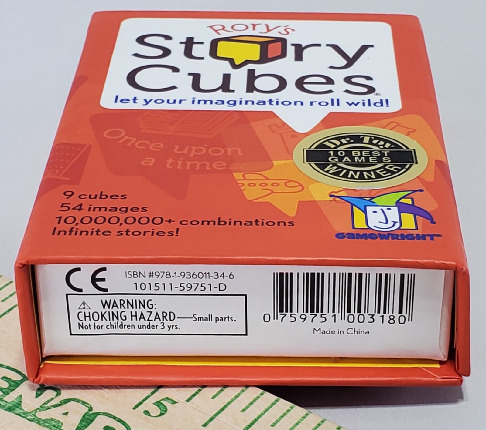 Rory’s Story Cubes Cooperative Creative Storytelling Dice Game ▪︎ Gamewright