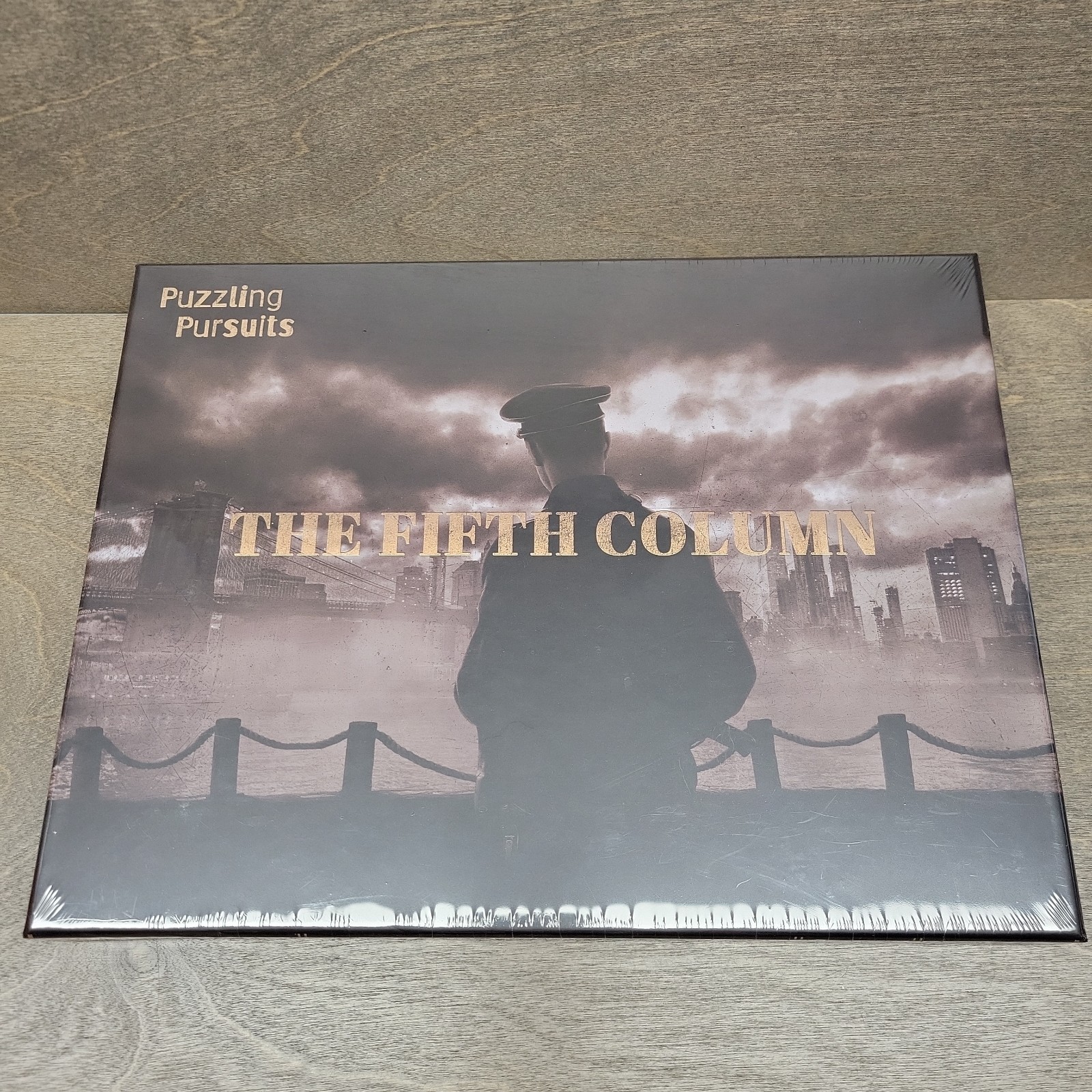 The Fifth Column Puzzling Pursuits WWII Themed Board Game – New and Sealed