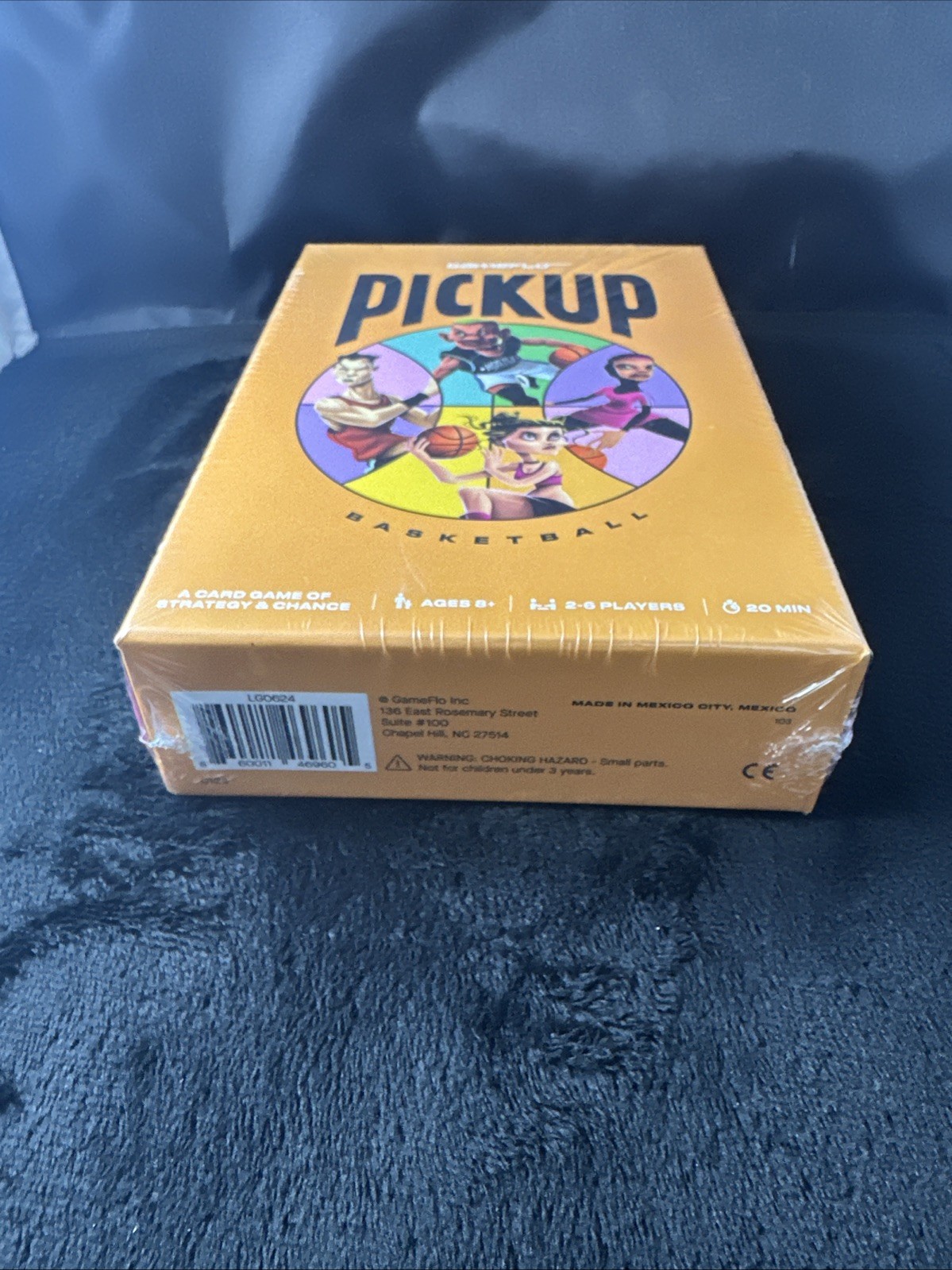 Gameflo Pickup Basketball Card Game Of Strategy Ages 8+ /2-6 Players New/Sealed-