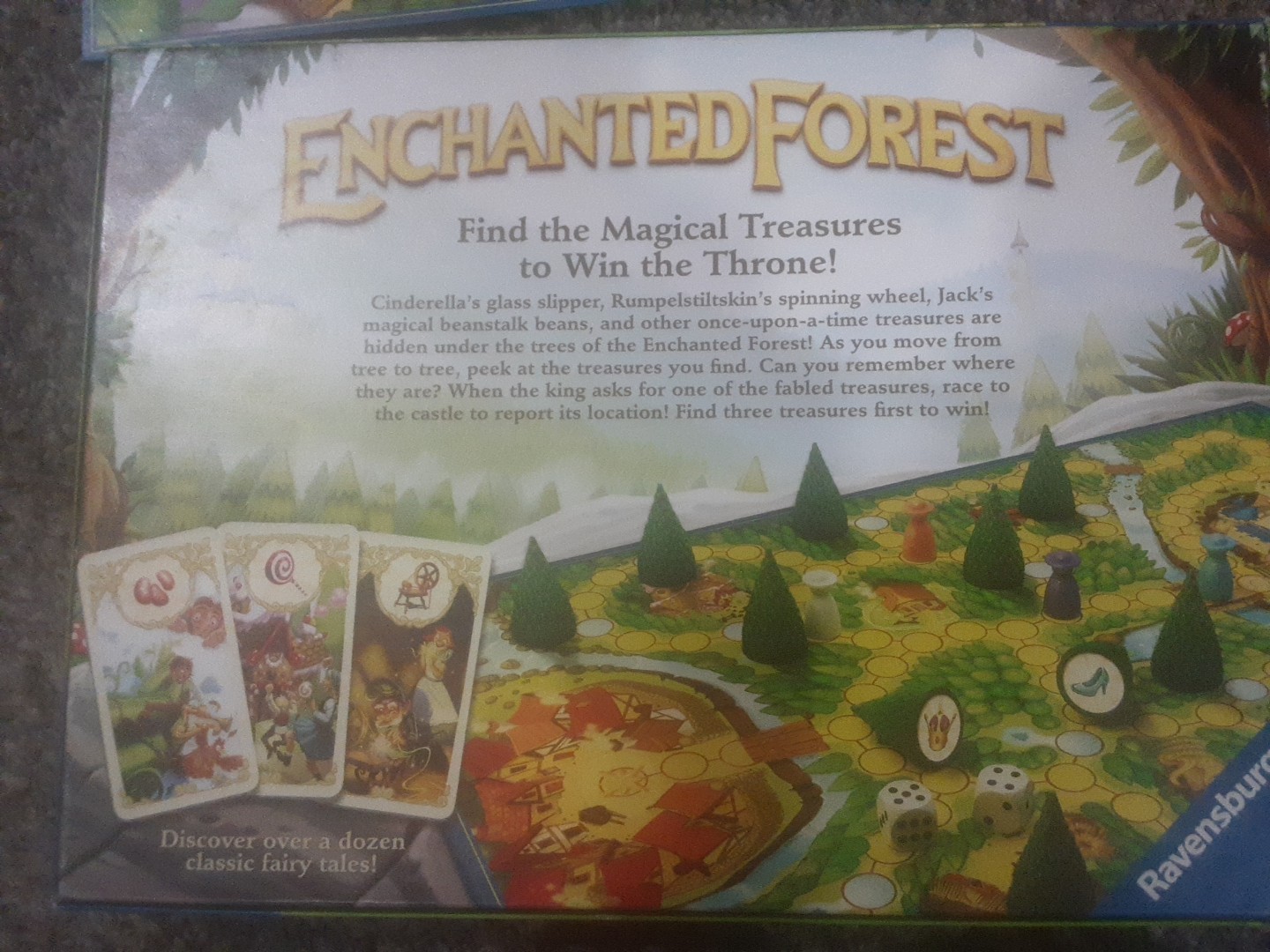 Ravensburger Enchanted Forest Fairytale Board Game Complete
