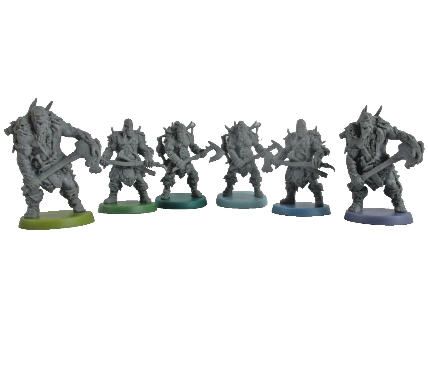 HATE: The Board Game 6x UM’KATOR WARRIOR Minis & Cards NEW!!