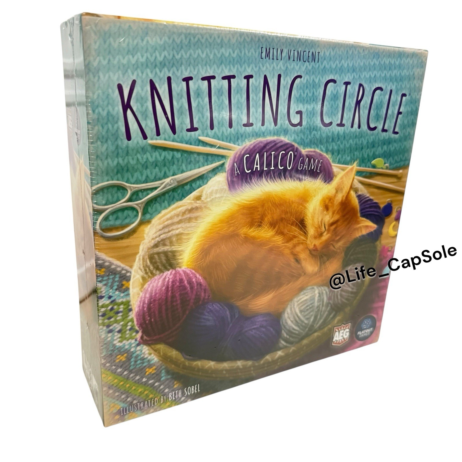 Knitting Circle A Calico Puzzly Game Calico Cats Yarn Cozy Knits | 1-4 players