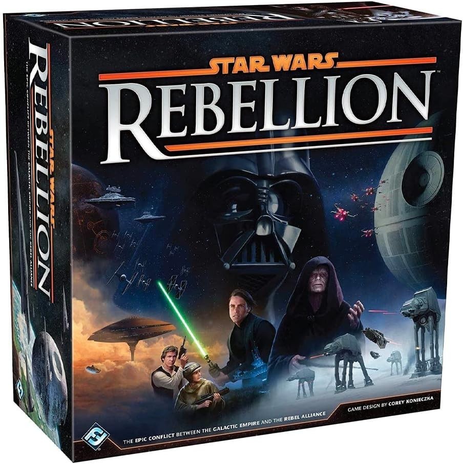 Asmodee Star Wars: Rebellion Board Game – Epic Galactic Empire vs