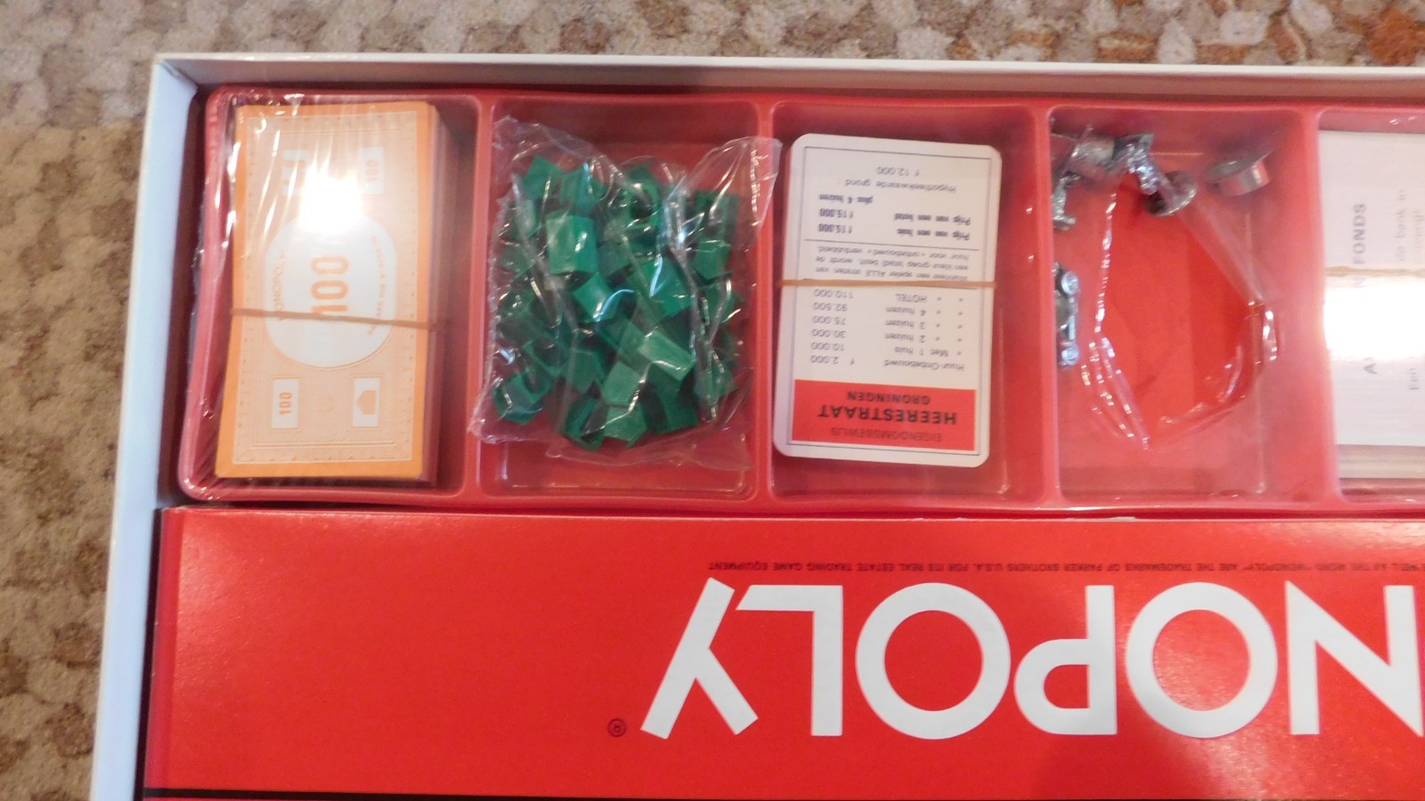 VINTAGE MONOPOLY GAME DUTCH VERSION AMSTERDAM COMPLETE GREAT CONDITION