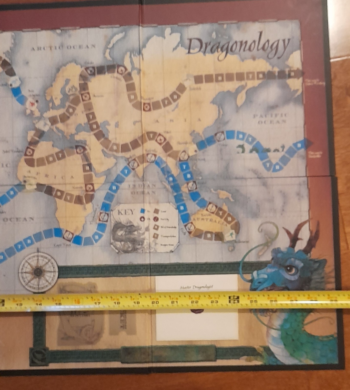 Dragonology The Game 2006 Sababa Toys Fantasy Board Game 100% Complete