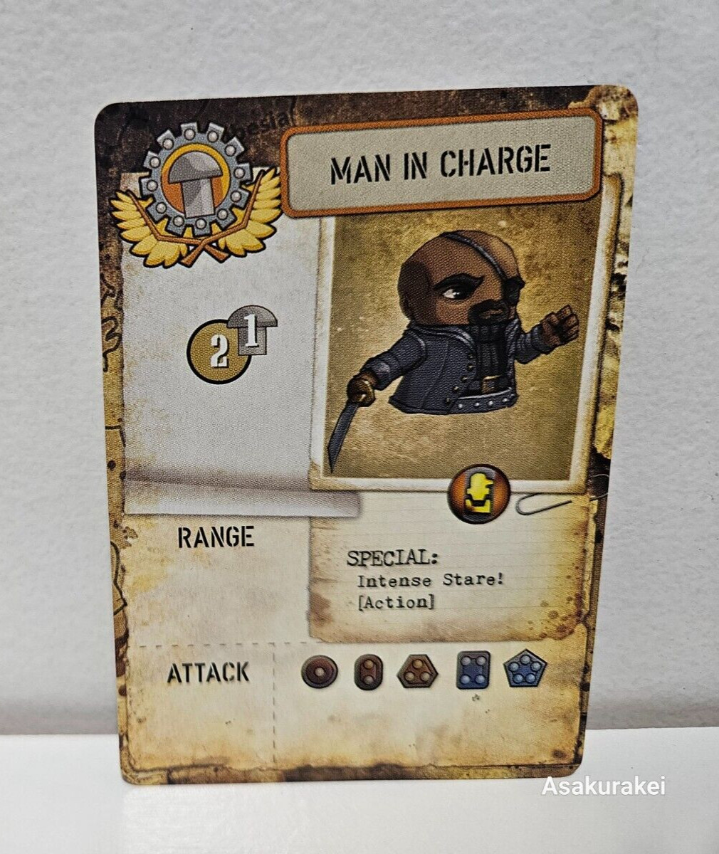 Rivet Wars – Man in Charge (Plug) w/ Card