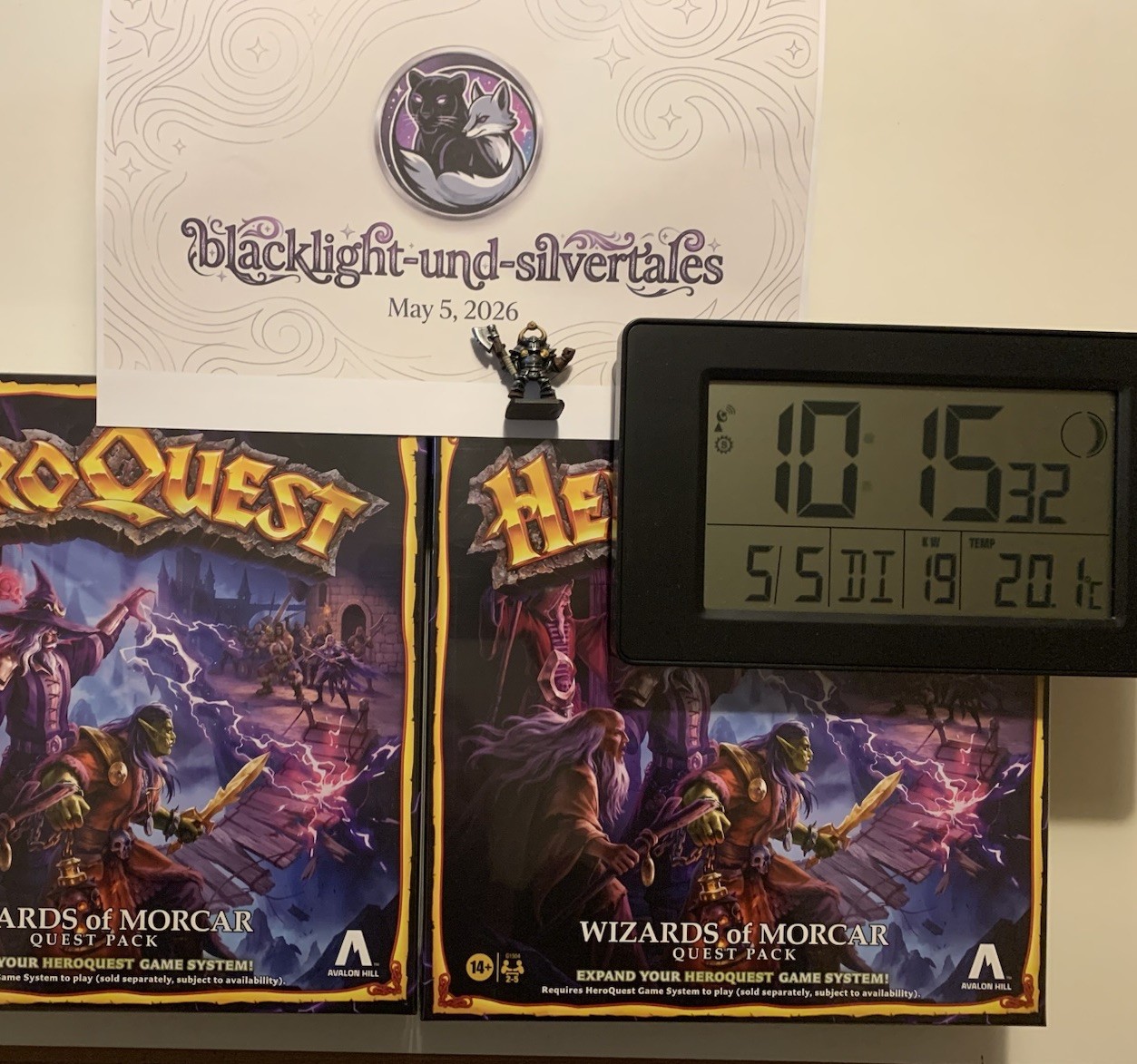🔰 HeroQuest | Wizards of Morcar | Factory Sealed! English Version! Well Packed
